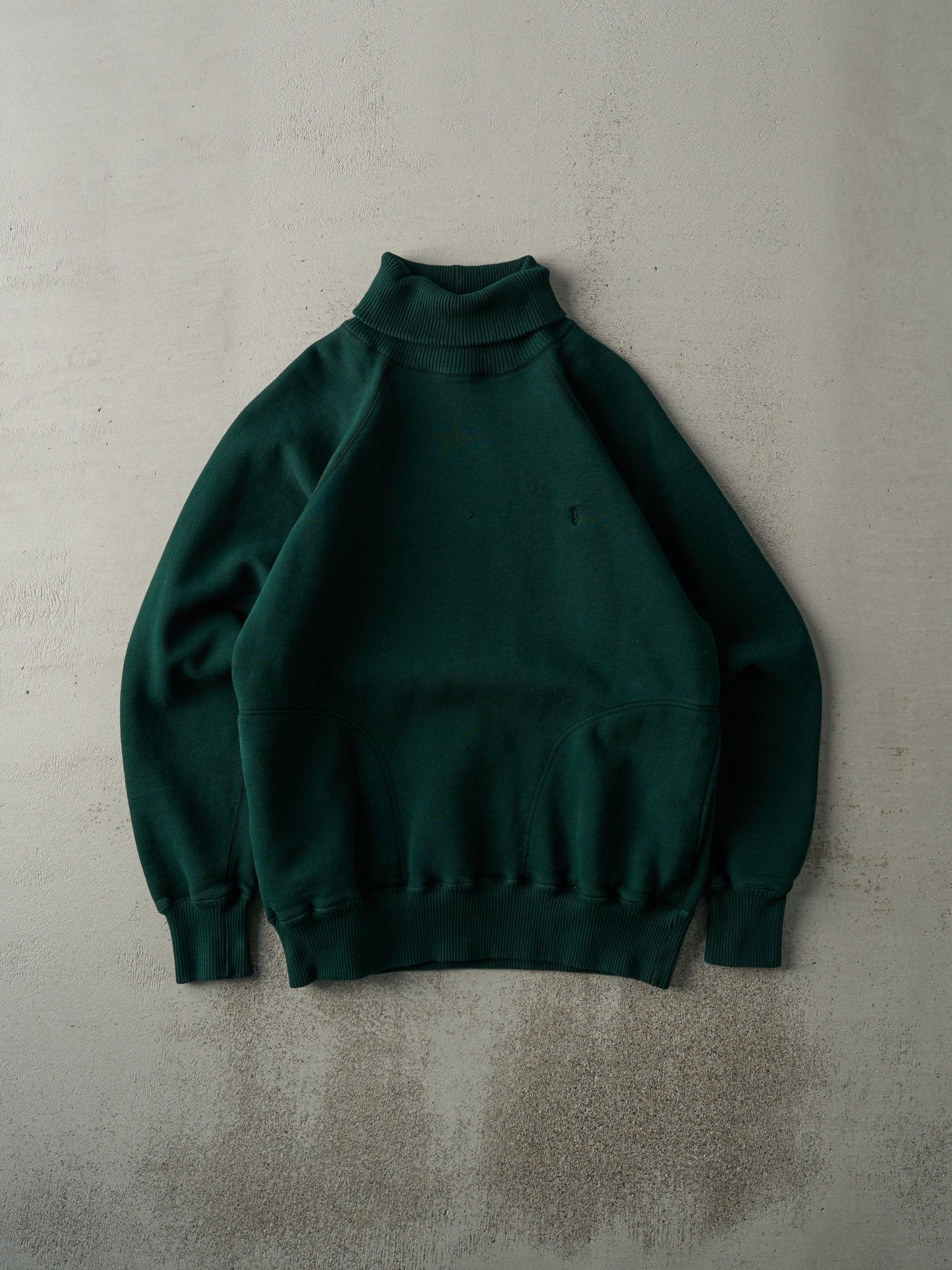 Vintage 80s Forest Green Ralph Lauren Turtleneck Sweater (M)