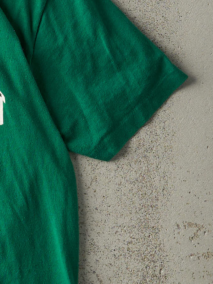 Vintage 80s Green Boston Celtics Single Stitch Tee (XS/S) - Image 3
