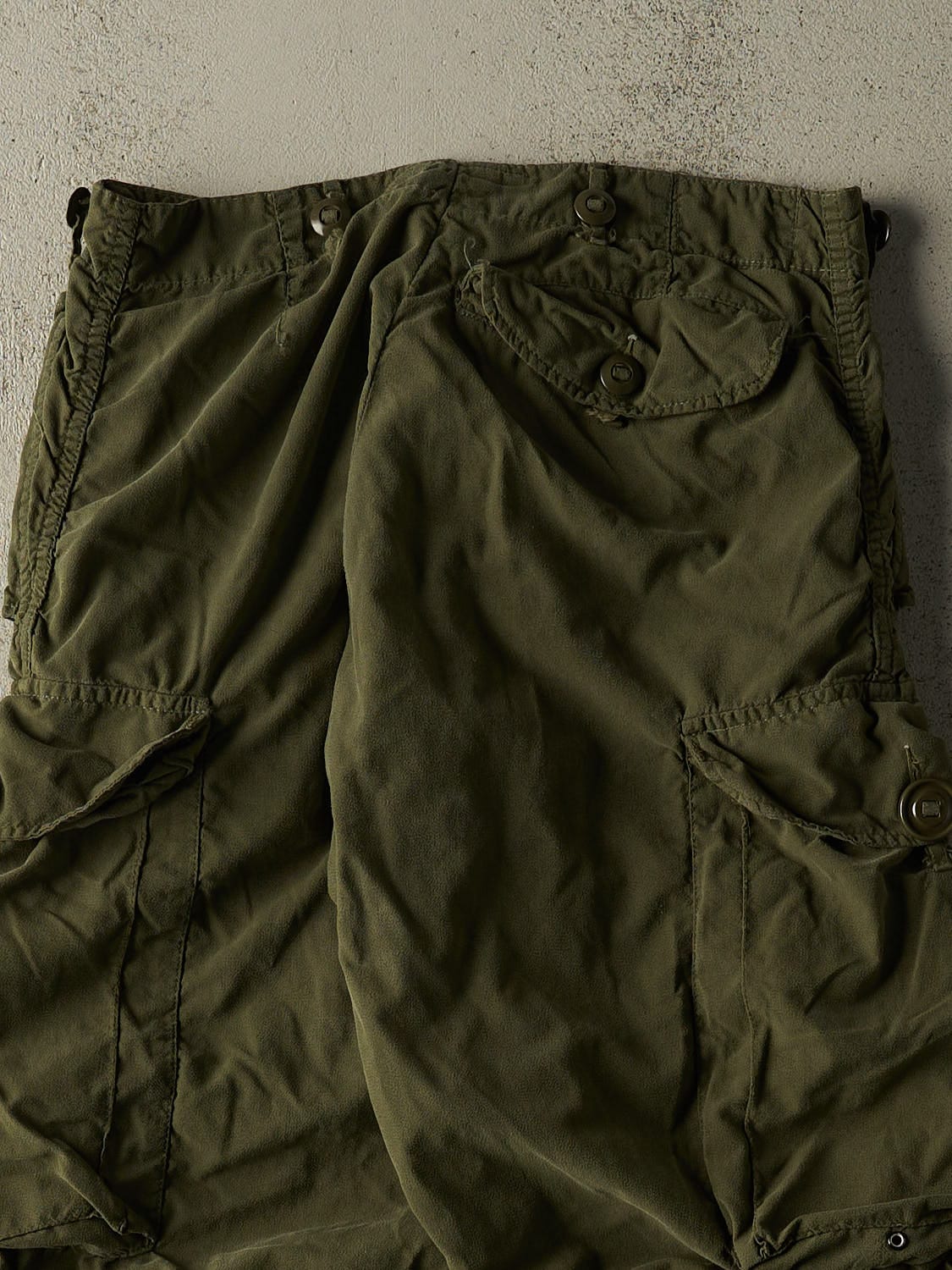 Vintage 80s Green OG 107 Army Pants (30x25.5) - Image 5