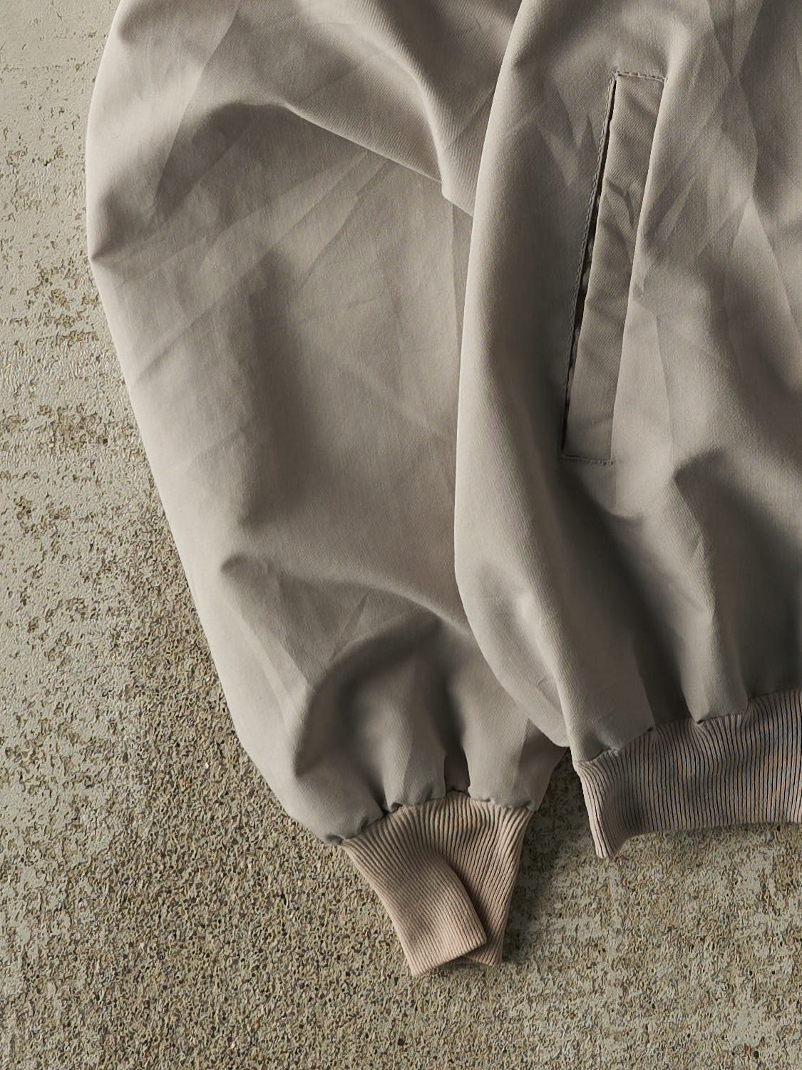 Vintage 80s Grey Harrington Bomber Jacket (L/XL) - Image 3