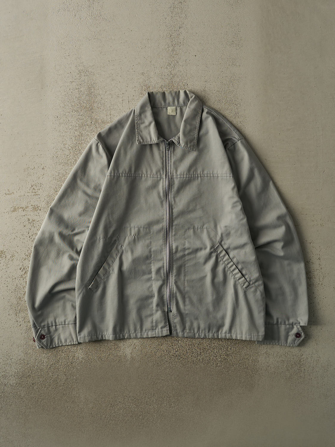 Vintage 80s Grey Work Jacket (L/XL)