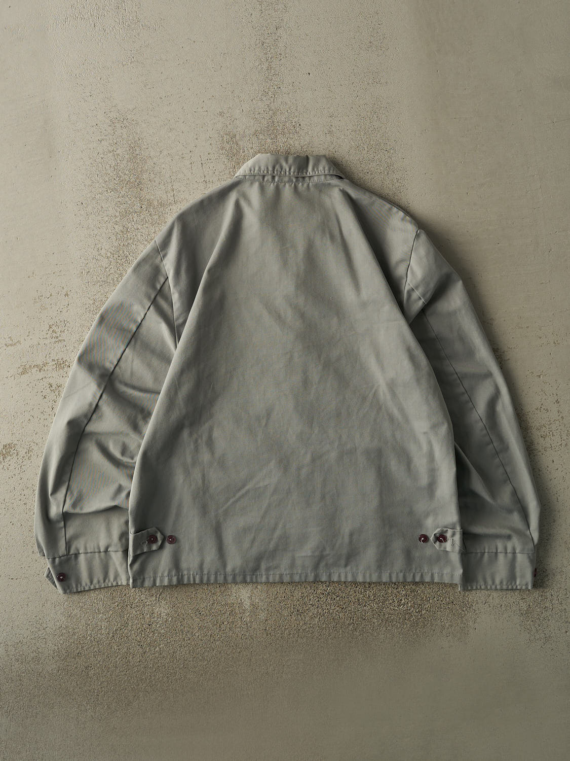 Vintage 80s Grey Work Jacket (L/XL) - Image 2