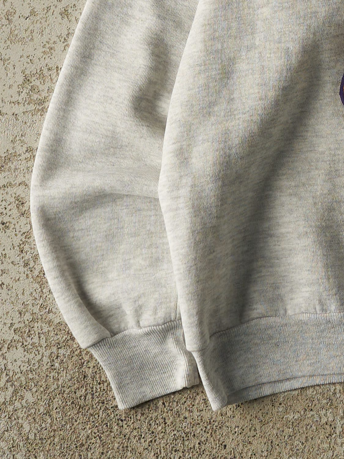 Vintage 80s Heather Grey Jackson Jaguars Crewneck (M/L) - Image 3