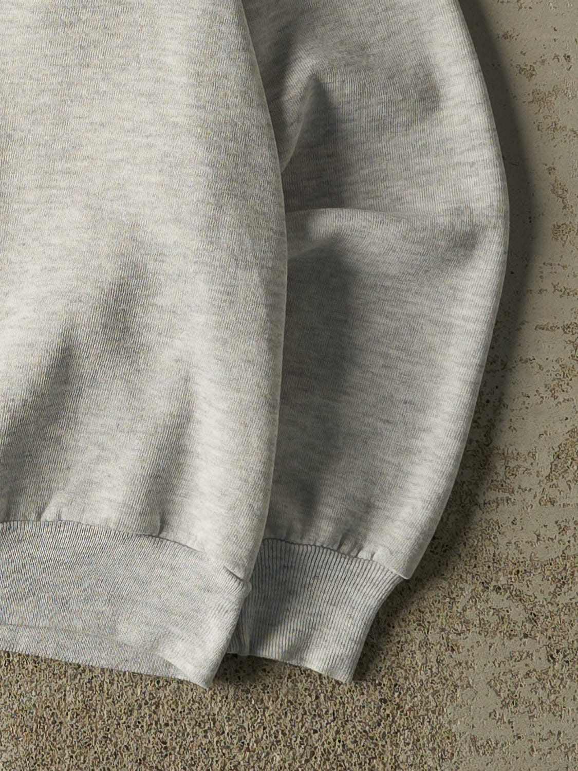 Vintage 80s Heather Grey Jackson Jaguars Crewneck (M/L) - Image 4