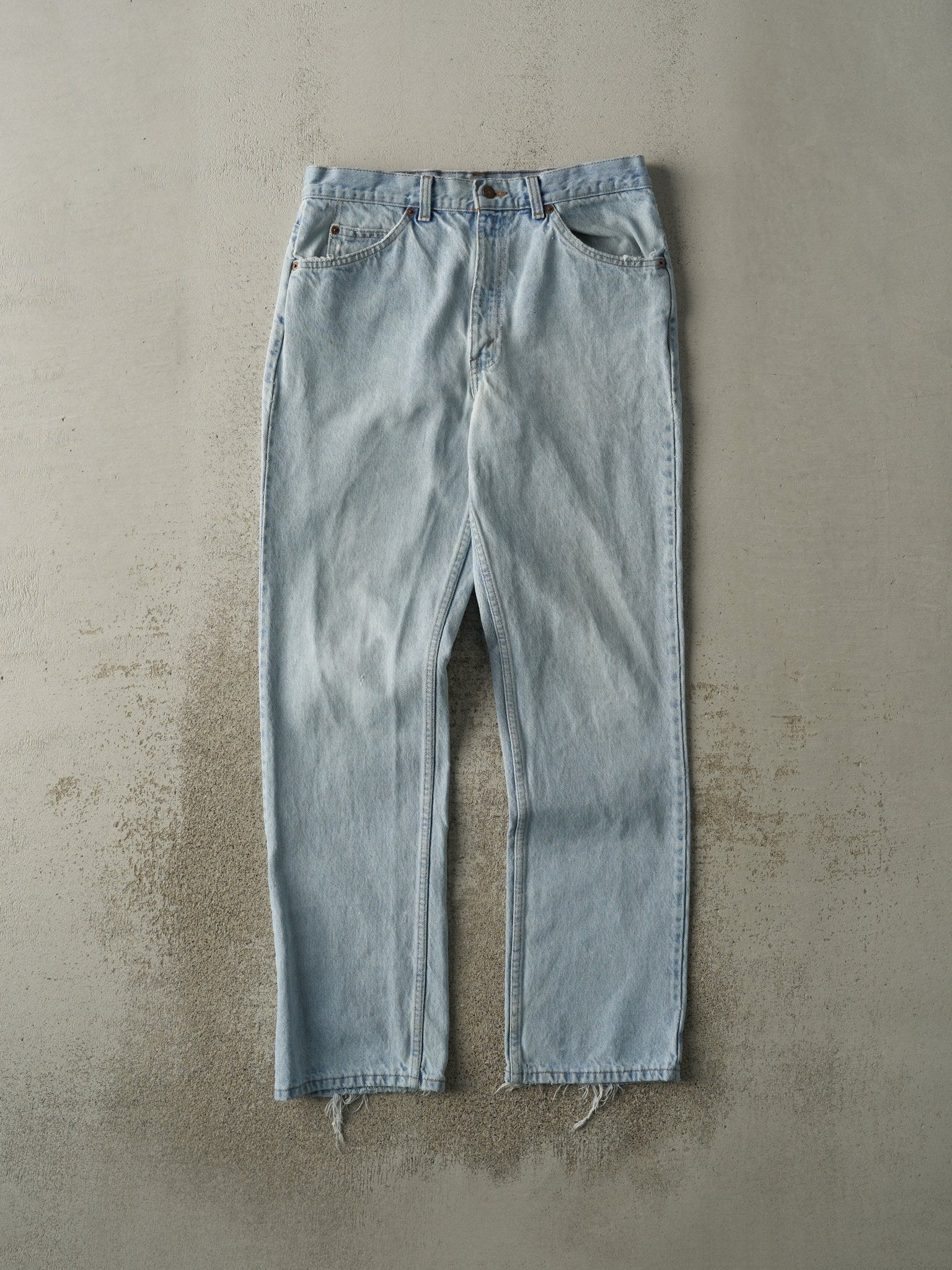 Vintage 80s Light Wash Levi's Orange Tab Jeans (32x32)