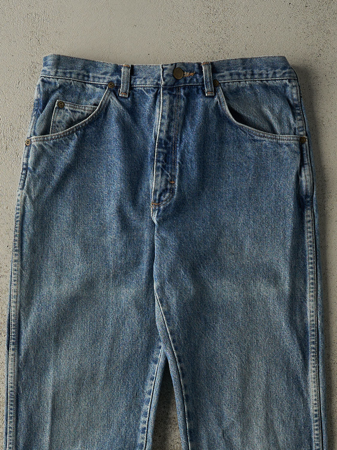 Vintage 80s Mid Wash Wrangler Jeans (31x32) - Image 4