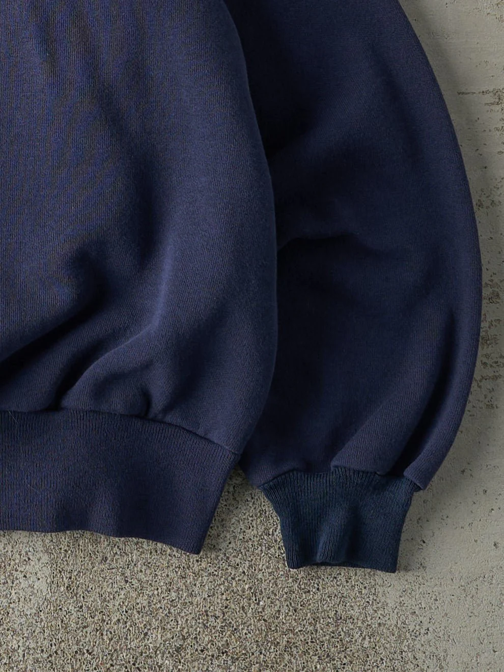 Vintage 80s Navy Blue Blank Crewneck (M/L) - Image 3