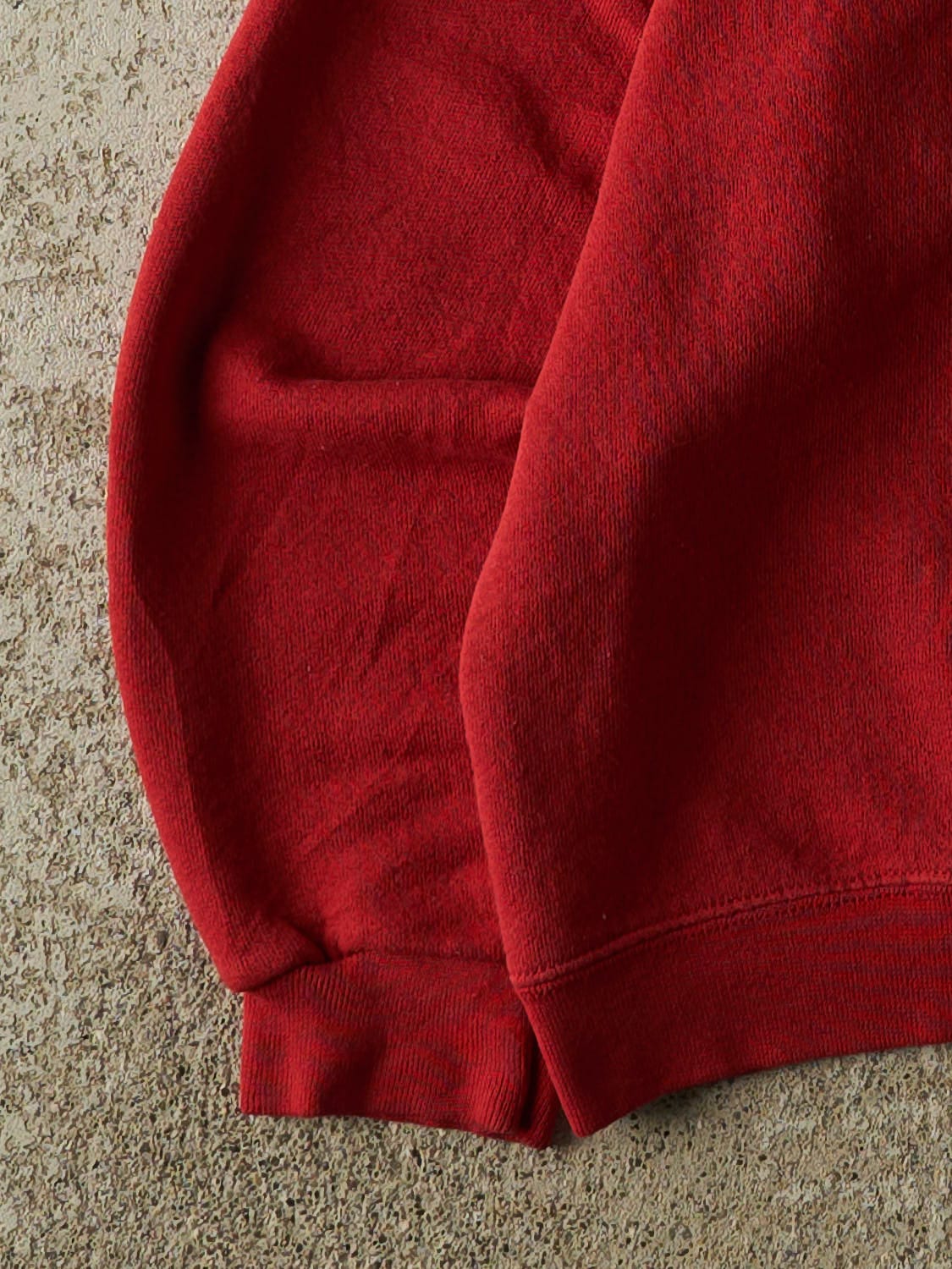 Vintage 80s Red Reebok Embroidered Crewneck (XXS/XS) - Image 3