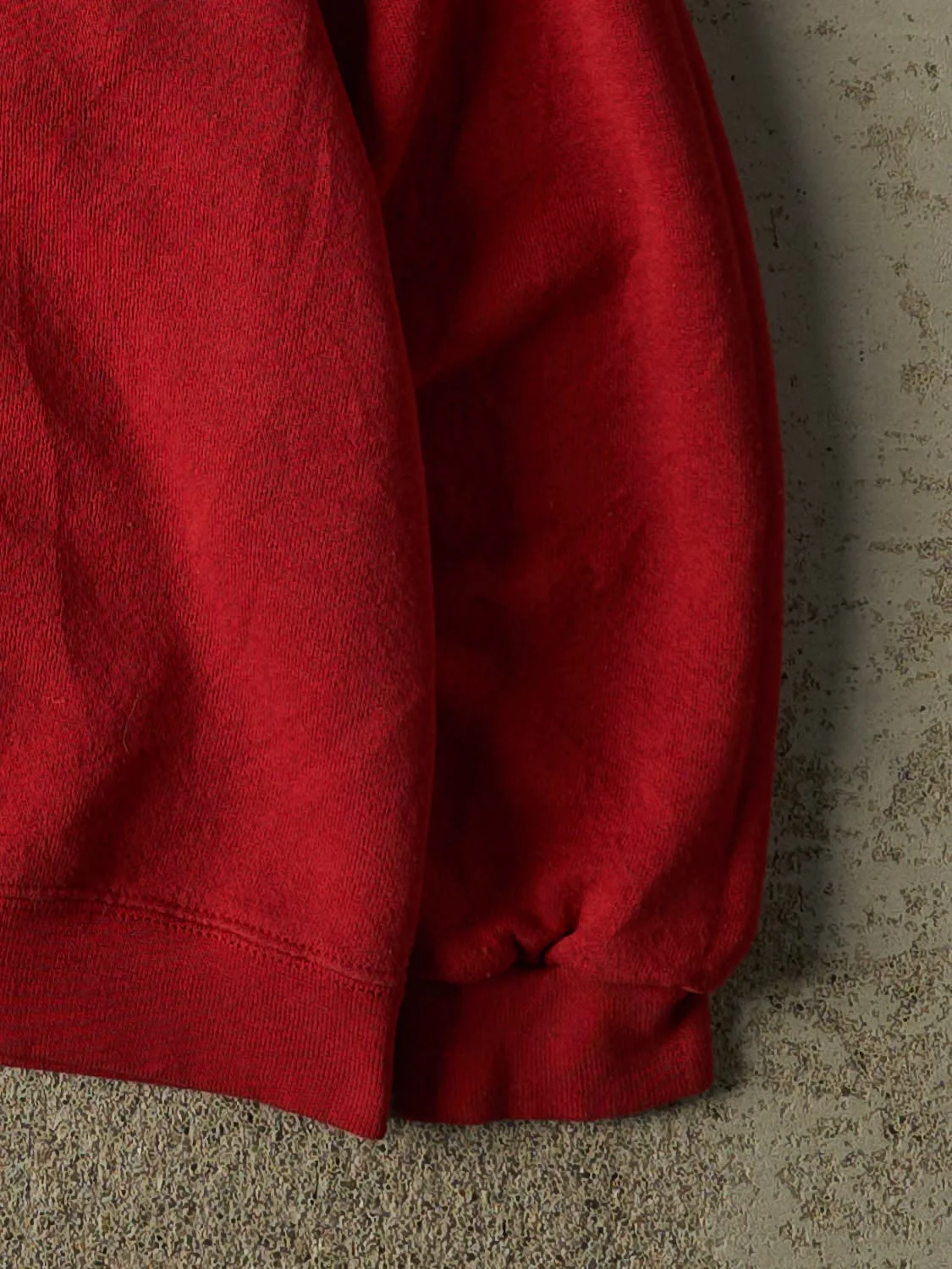 Vintage 80s Red Reebok Embroidered Crewneck (XXS/XS) - Image 4