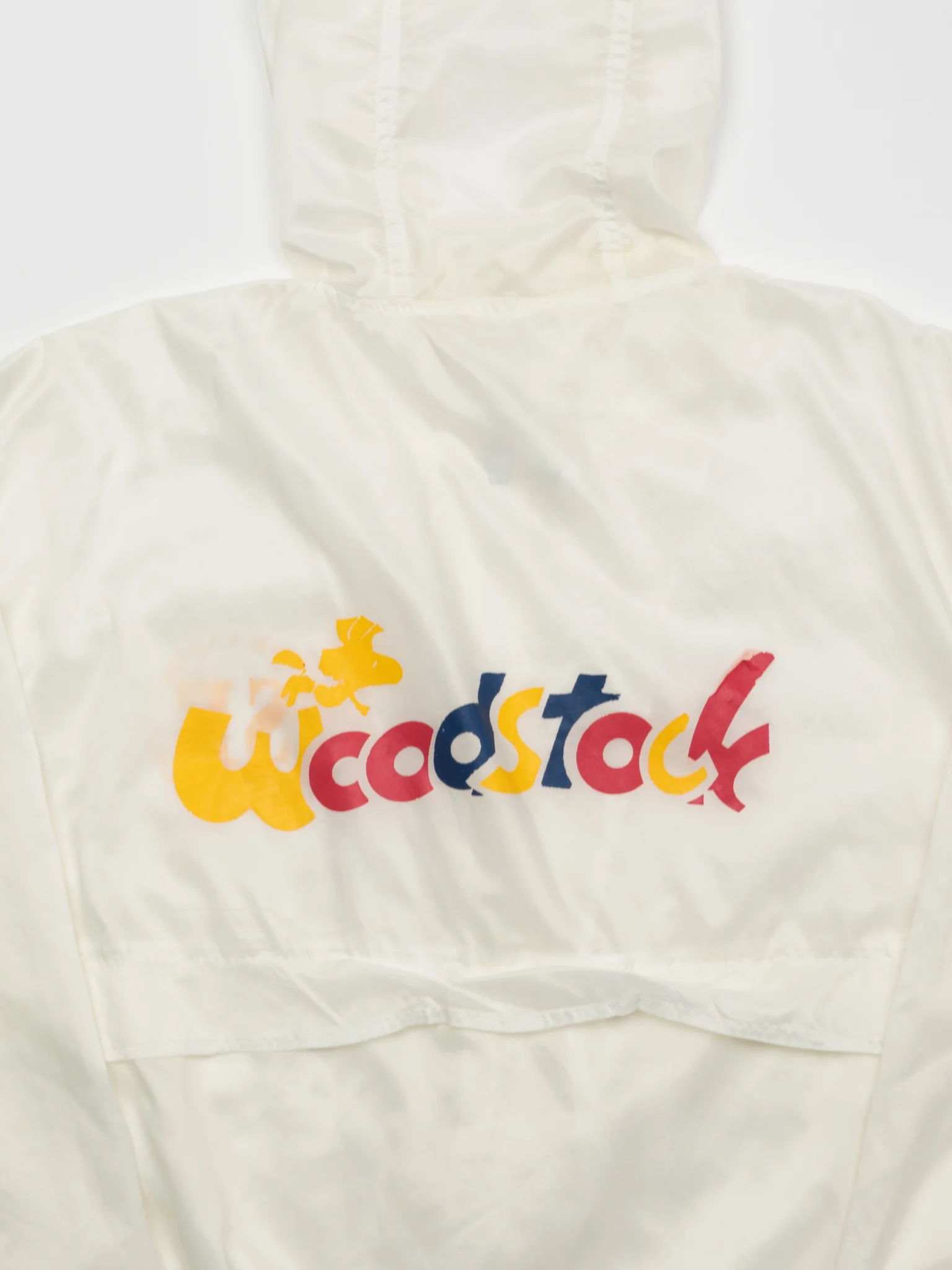 Vintage 80s San Fran Woodstock Windbreaker Jacket (L) - Image 2