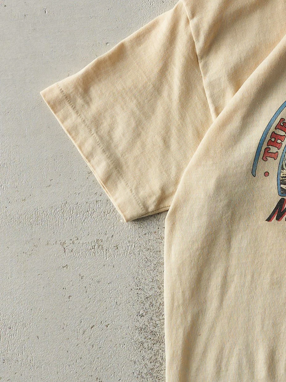 Vintage 86' Beige The Appalachian Trail Single Stitch Tee (S) - Image 3