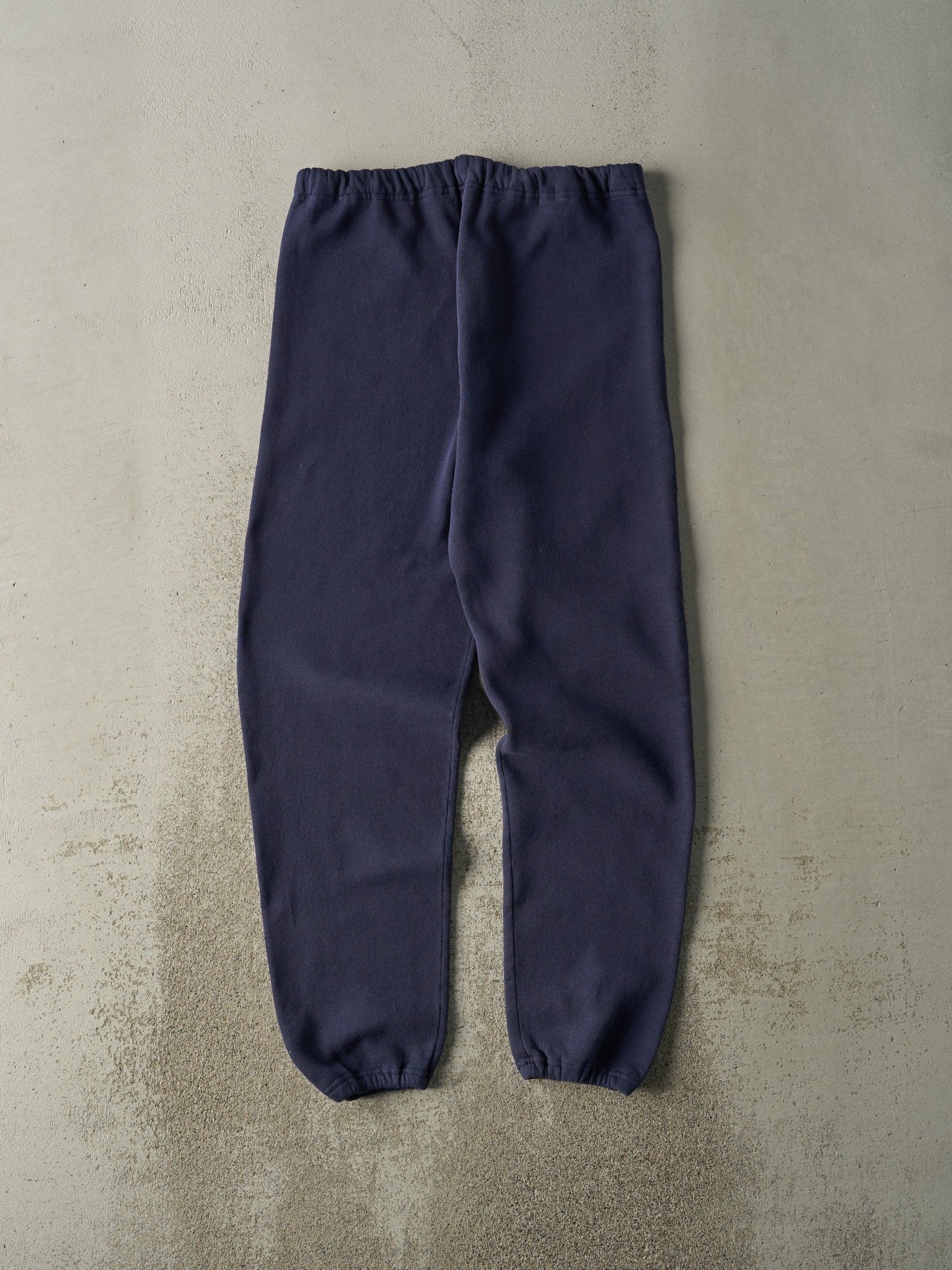 Vintage 87' Navy Blue Russell Athletic Chief Sealth Seahawks Sweatpants (32x30.5) - Image 2