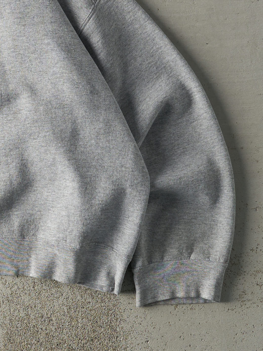 Vintage 90s Grey Embroidered Starter Boxy Crewneck (XL) - Image 3
