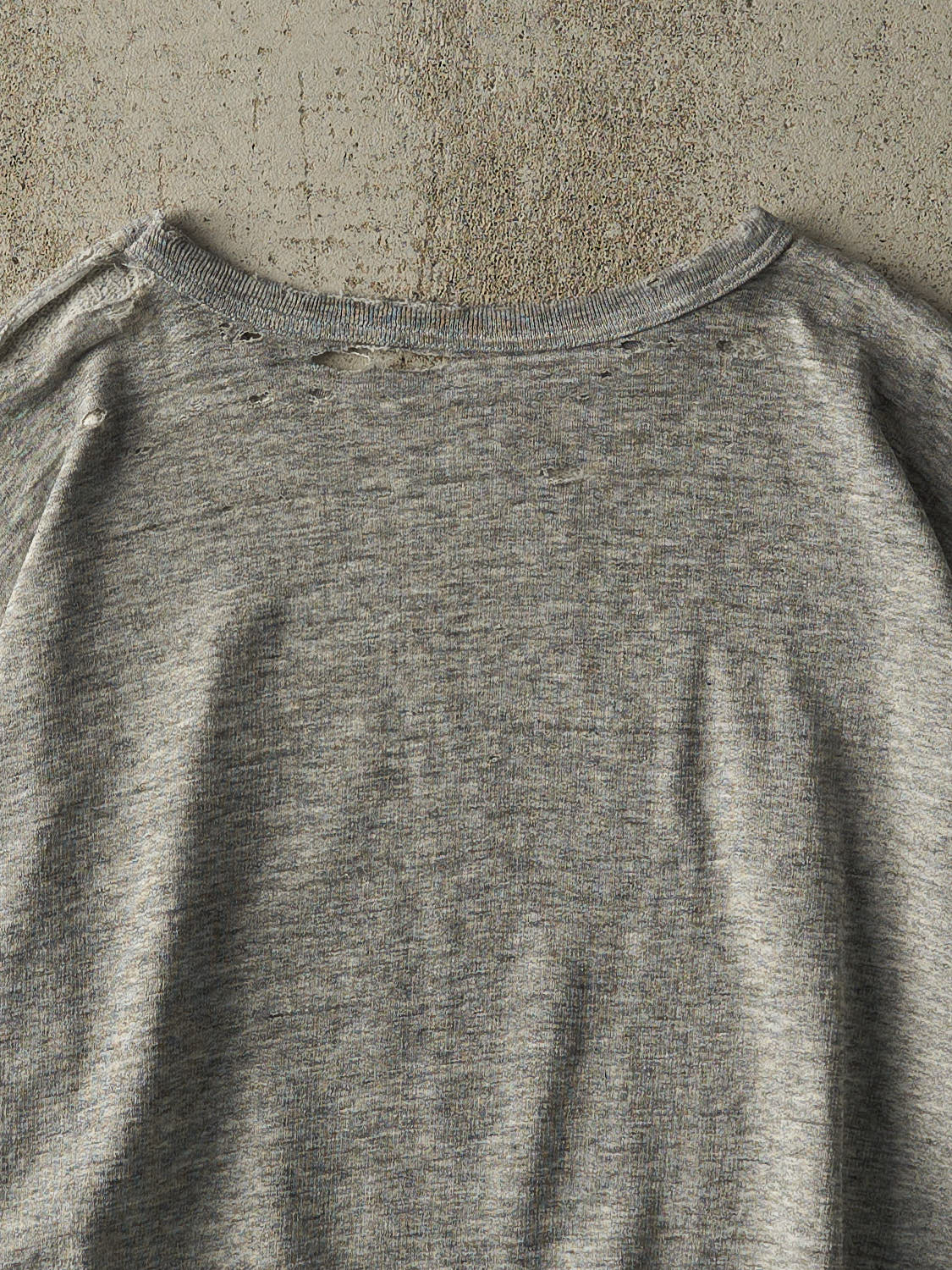 Vintage 90s Heather Grey Jack Daniels Boxy Crewneck (S/M) - Image 5