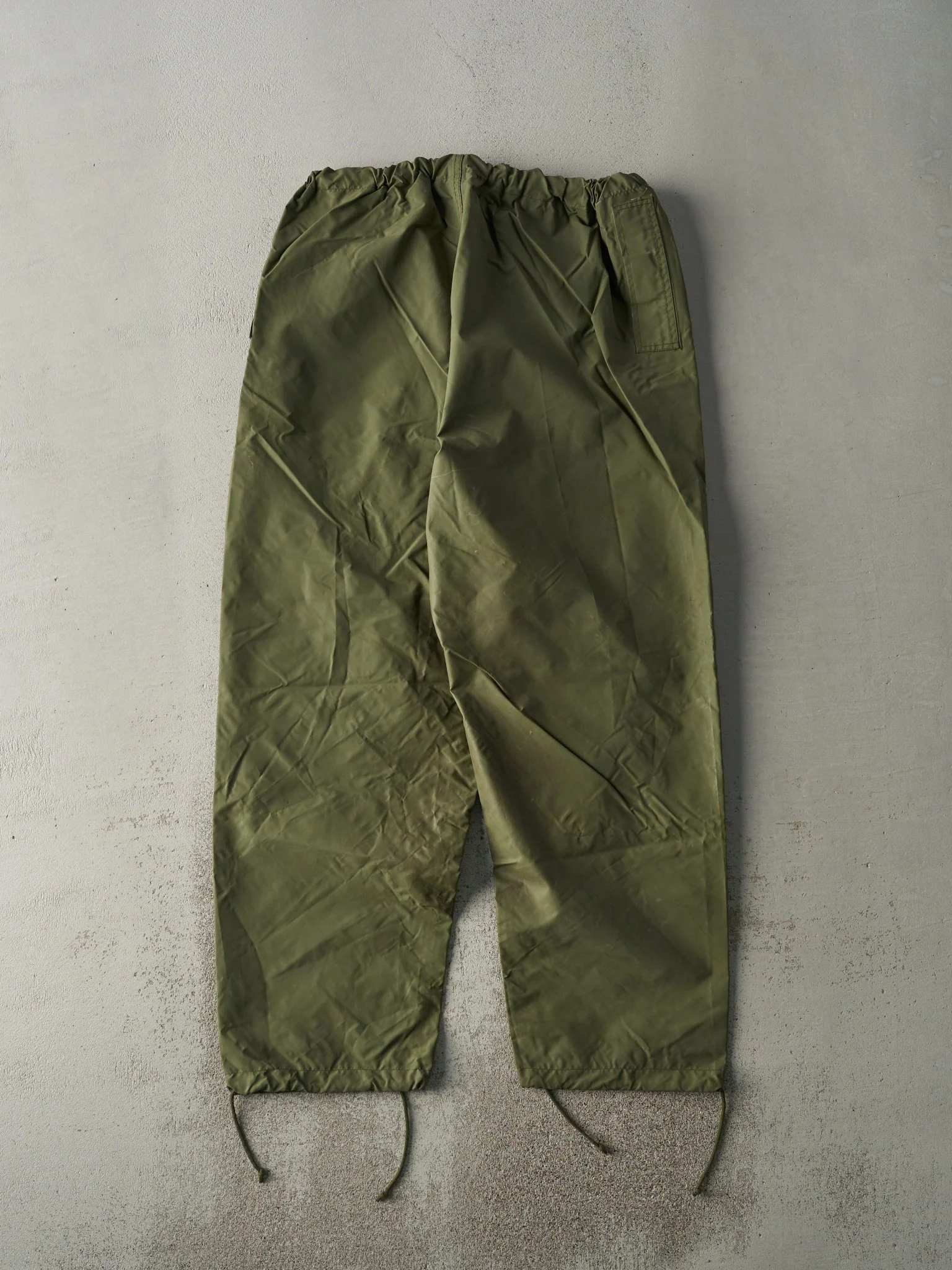 Vintage 90s Army Green Military Rain Pants (32x29) - Image 2