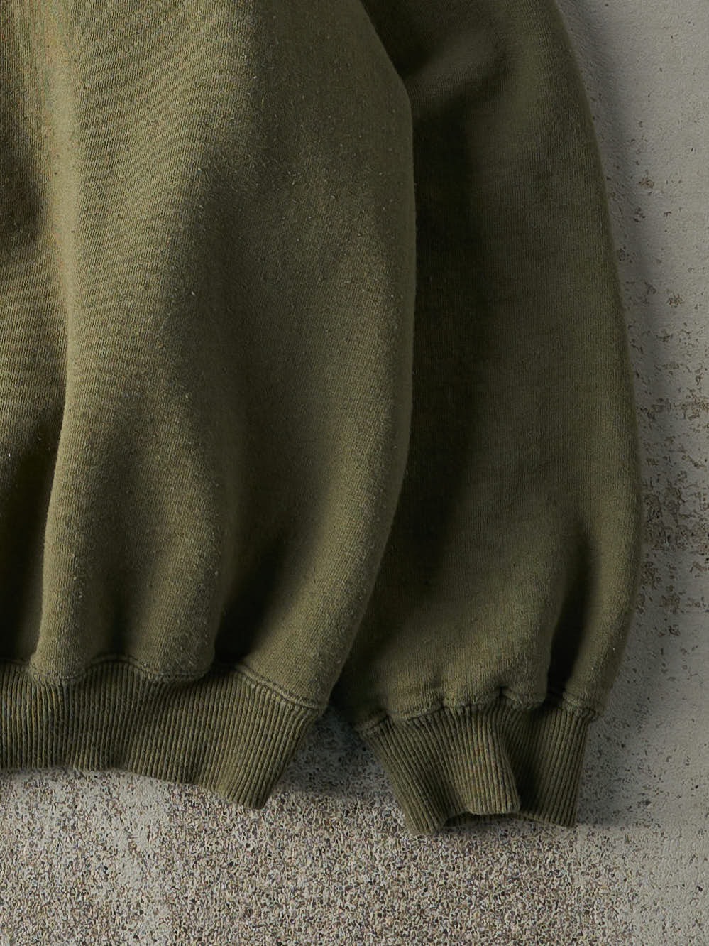 Vintage 90s Army Green Nike Just Do It Crewneck (L) - Image 3
