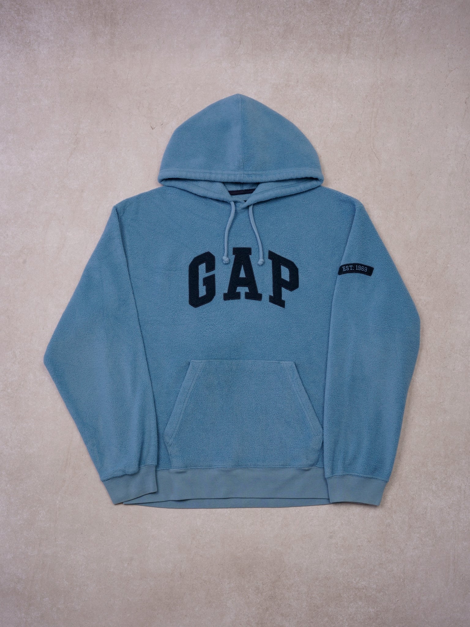 Vintage 90s Baby Blue Gap Fleece Hoodie (M/L)