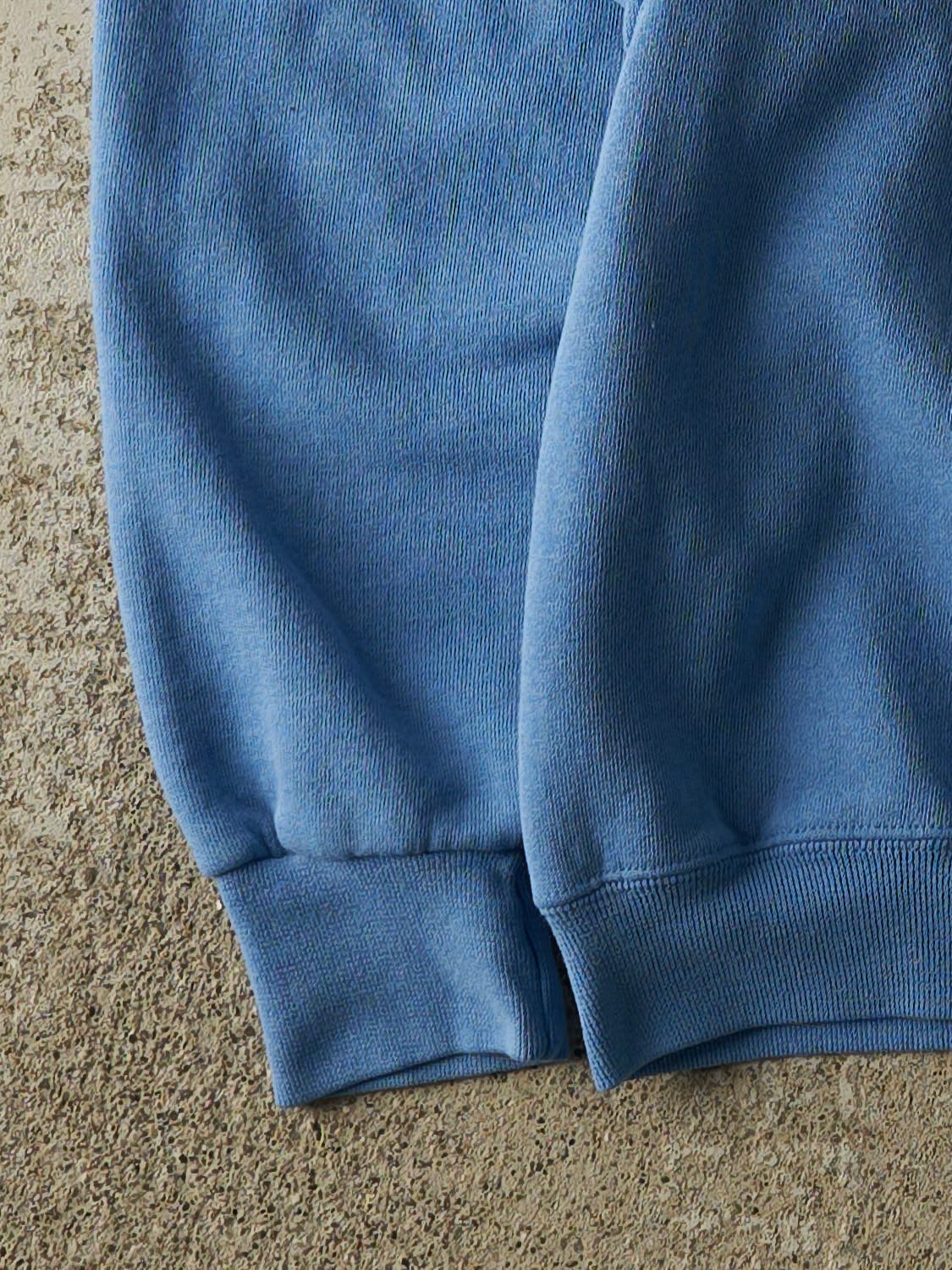Vintage 90s Baby Blue Russell Athletic Iowa Crewneck (XS) - Image 3