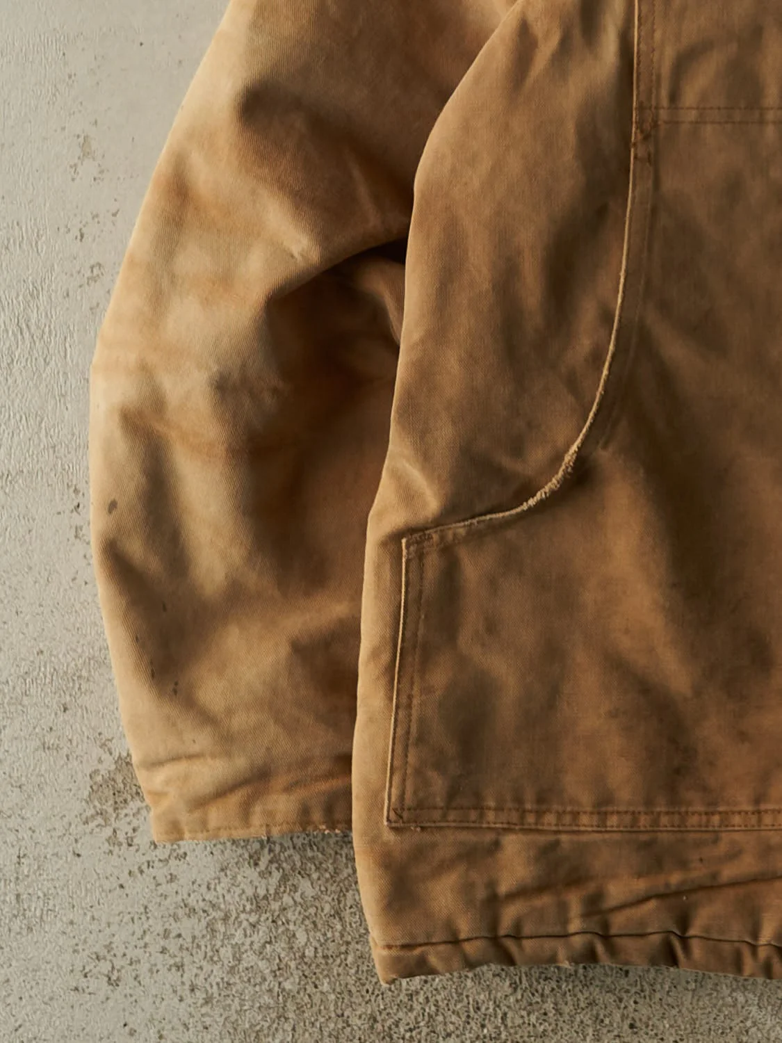 Vintage 90s Beige Carhartt Arctic Jacket (XXL) - Image 4