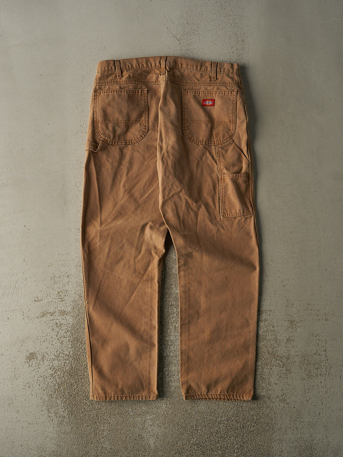 Vintage 90s Beige Dickies Carpenter Pants (38x33) - Image 2