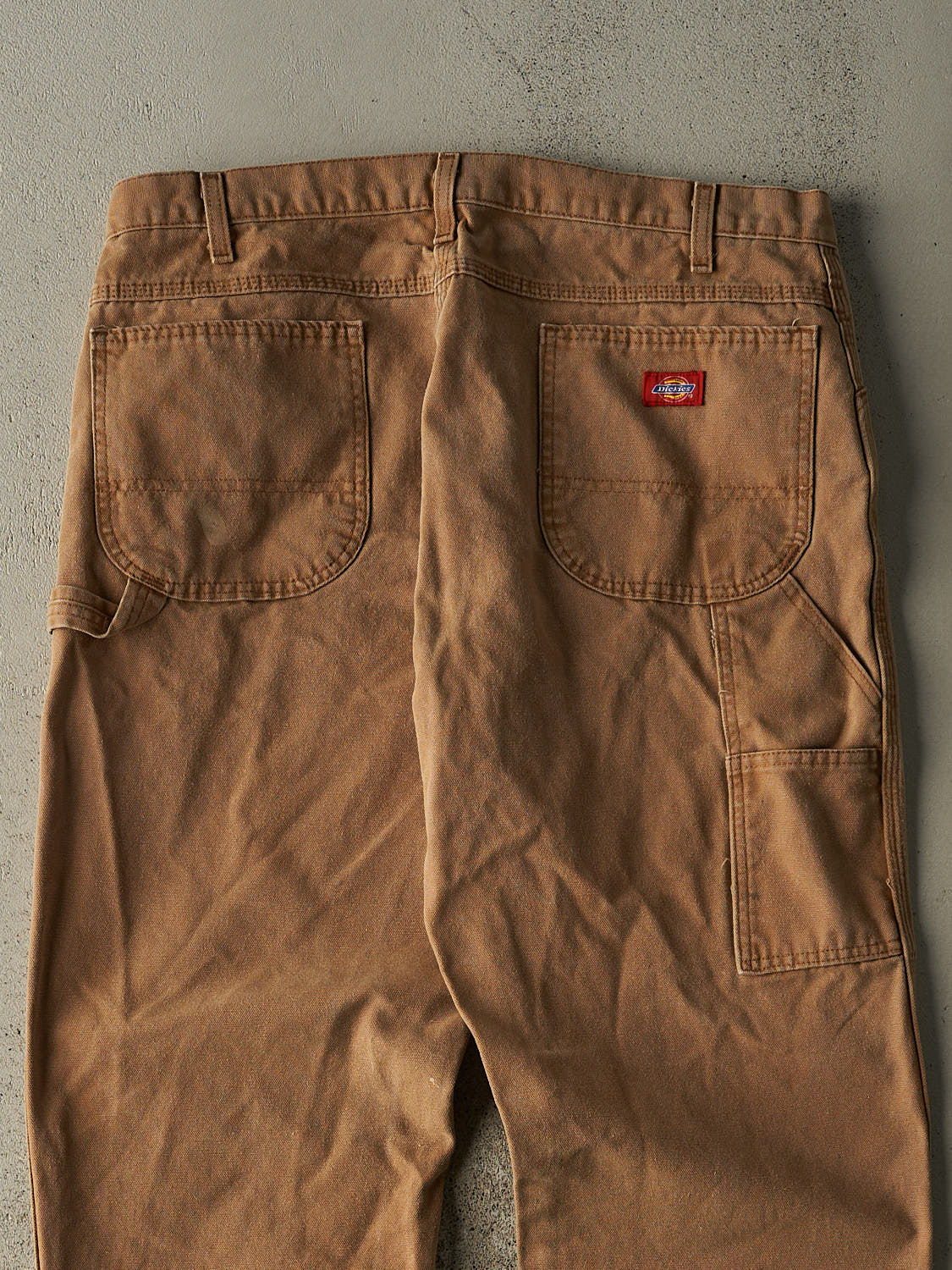 Vintage 90s Beige Dickies Carpenter Pants (38x33) - Image 4