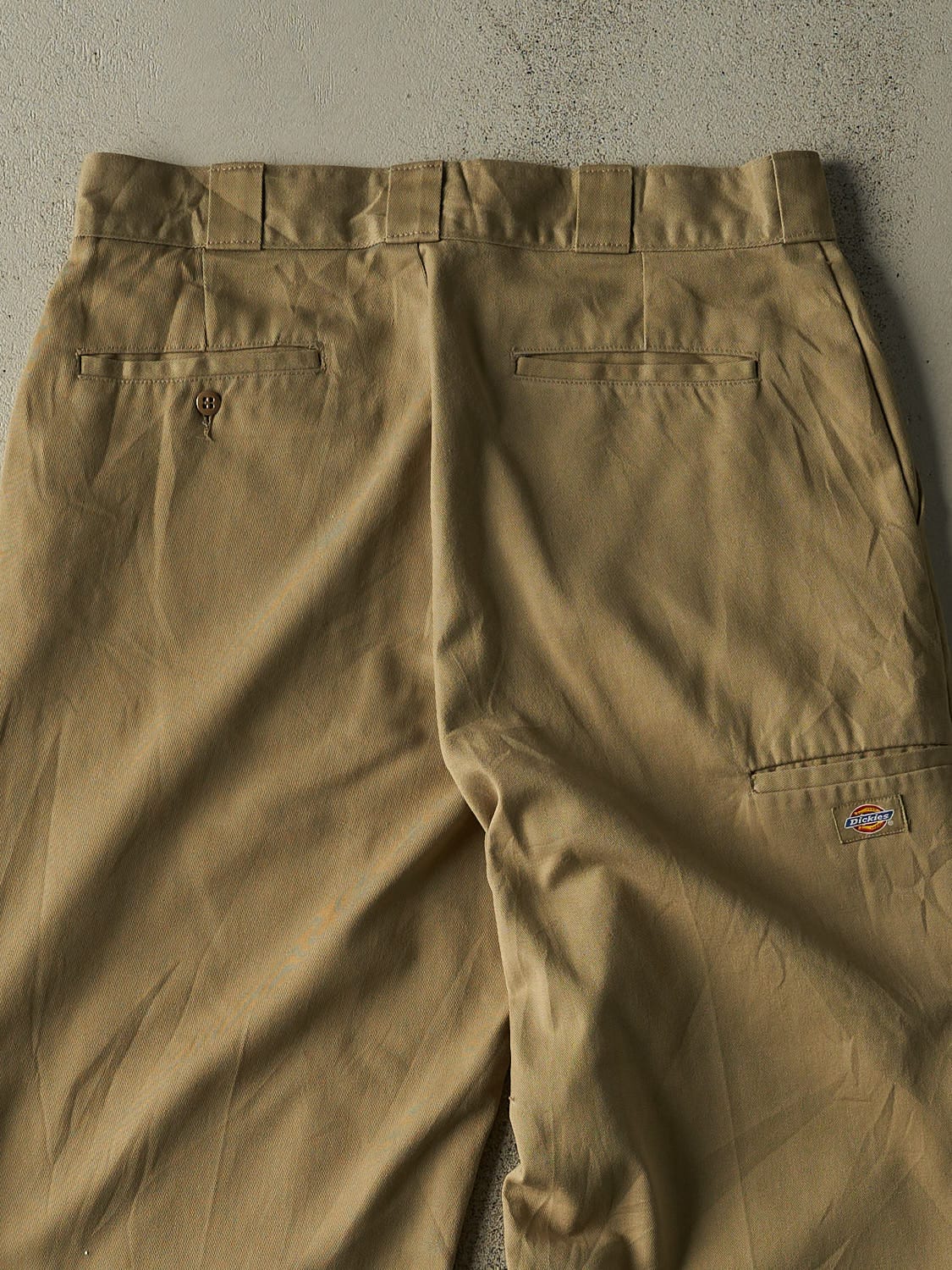 Vintage 90s Beige Dickies Work Pants (34x31) - Image 4
