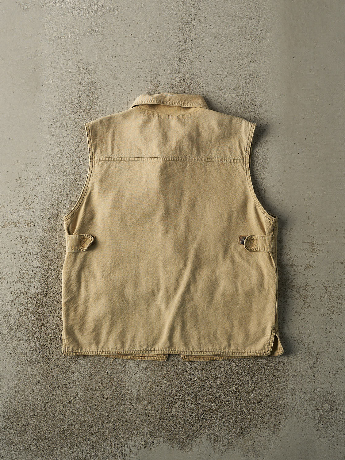 Vintage 90s Beige Fishermans Vest (M/L) - Image 2