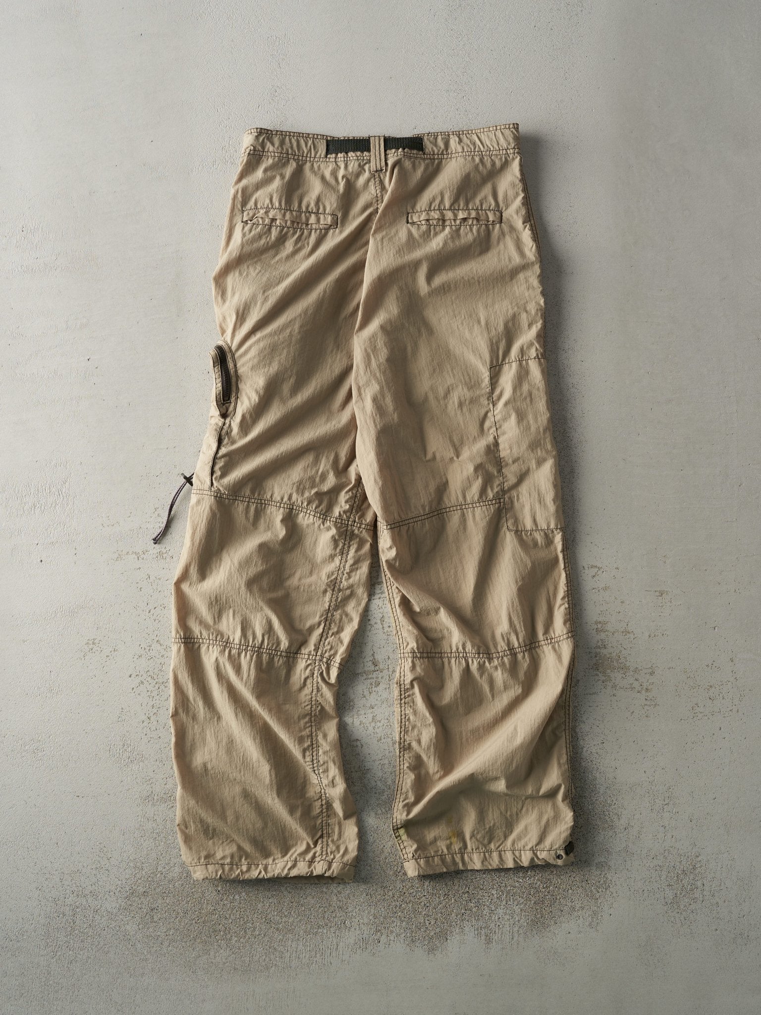Vintage 90s Beige P.Tek Cargo Pants (33x31) - Image 2