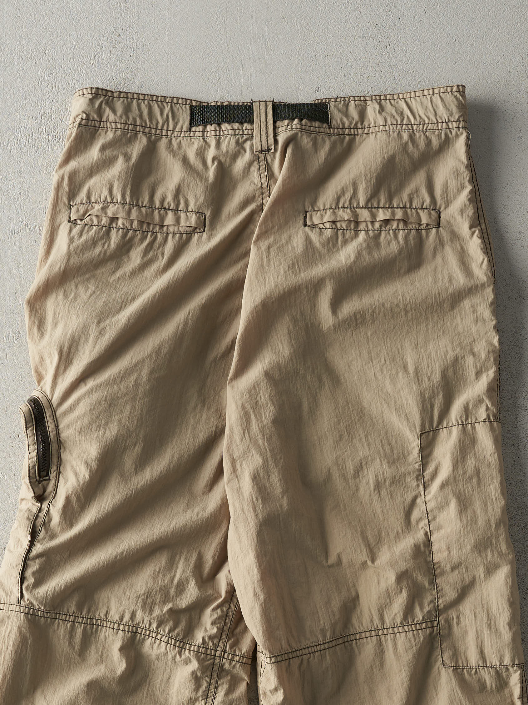 Vintage 90s Beige P.Tek Cargo Pants (33x31) - Image 4