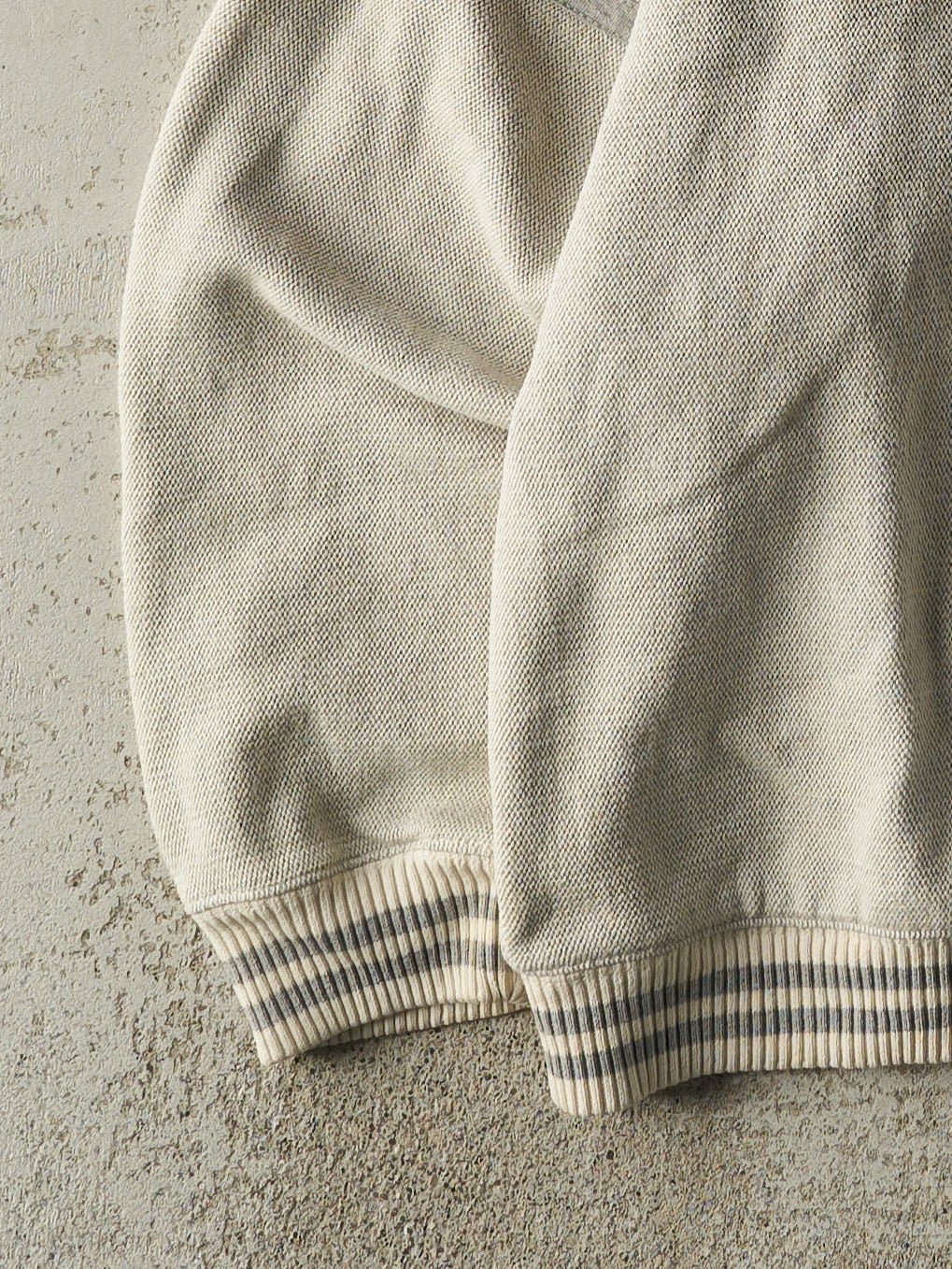 Vintage 90s Beige Tennessee Volunteers Knit Crewneck (XL) - Image 3