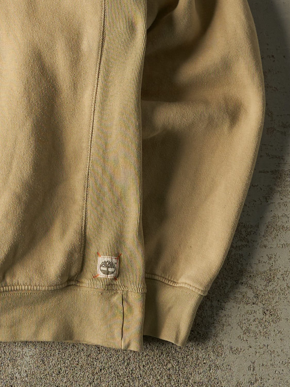 Vintage Y2K Beige Timberland Crewneck (L/XL) - Image 4
