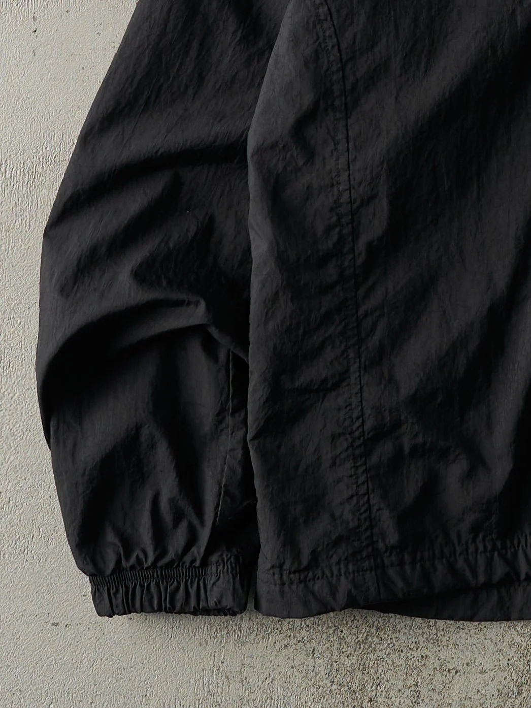 Vintage 90s Black Adidas Embroidered Logo Windbreaker Jacket (M) - Image 3