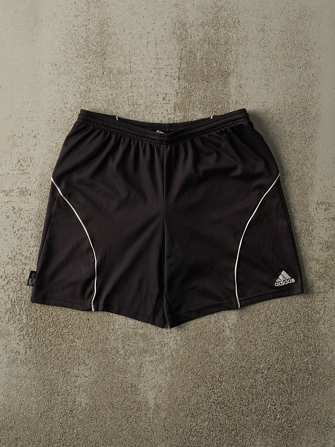 Vintage Y2K Black Adidas Track Shorts (29x6.5)