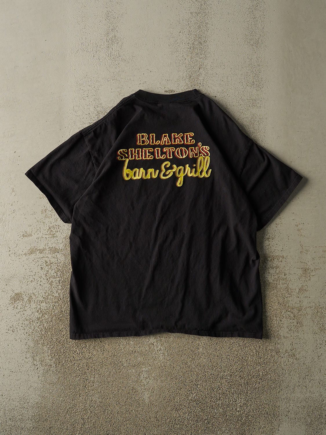 Vintage Y2K Black Blake Shelton Some Beach Tee (L/XL) - Image 2