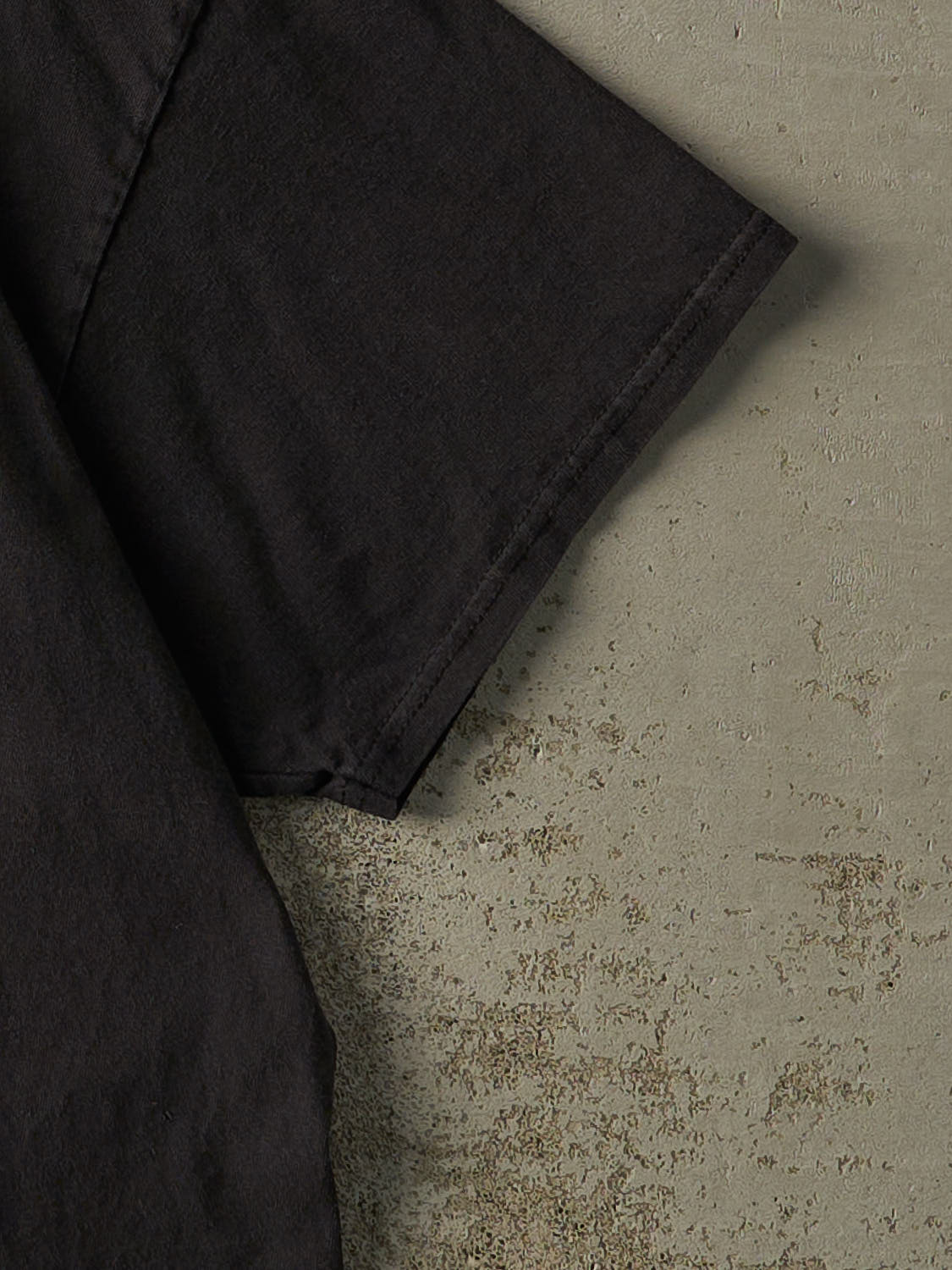 Vintage 90s Black Blank Tee (L/XL) - Image 3