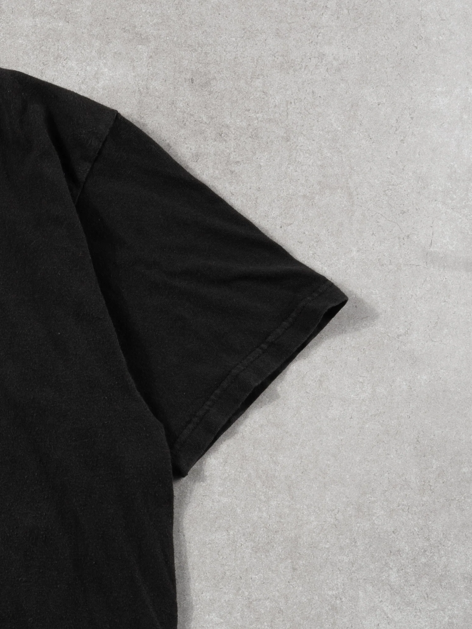 Vintage 90s Black Lee Blank Tee (M) - Image 3
