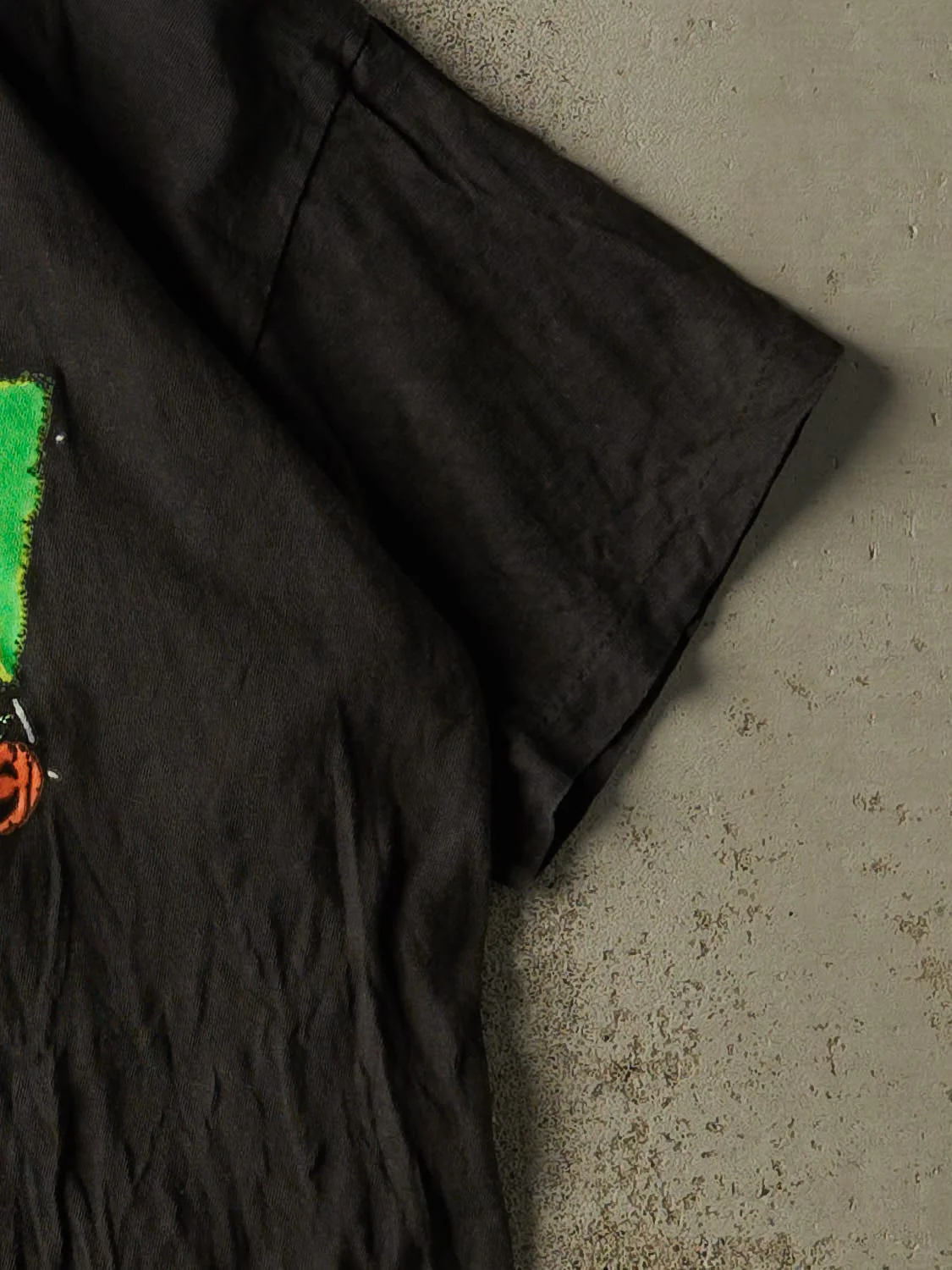 Vintage 90s Black "Boo!" Tee (L/XL) - Image 4