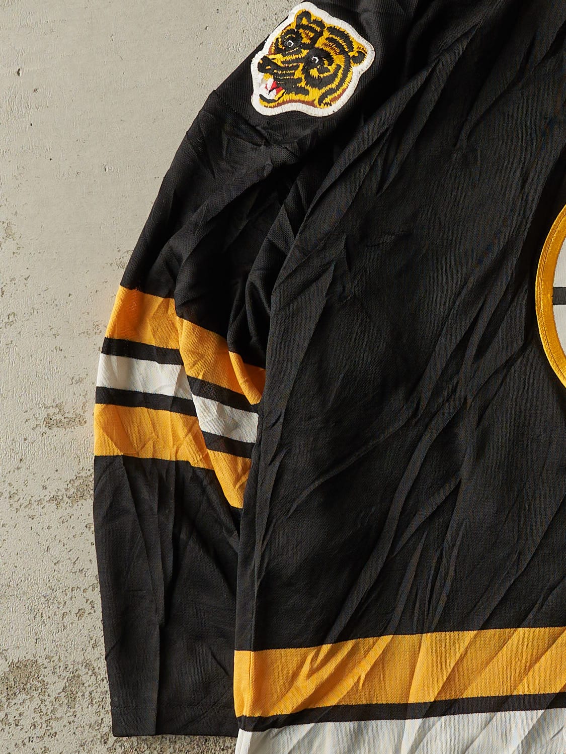 Vintage Y2K Black Boston Bruins Hockey Jersey (L/XL) - Image 3