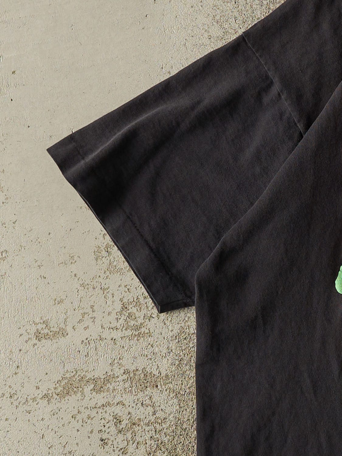 Vintage 80s Black Chicago Beach Club Single Stitch Tee (L) - Image 3