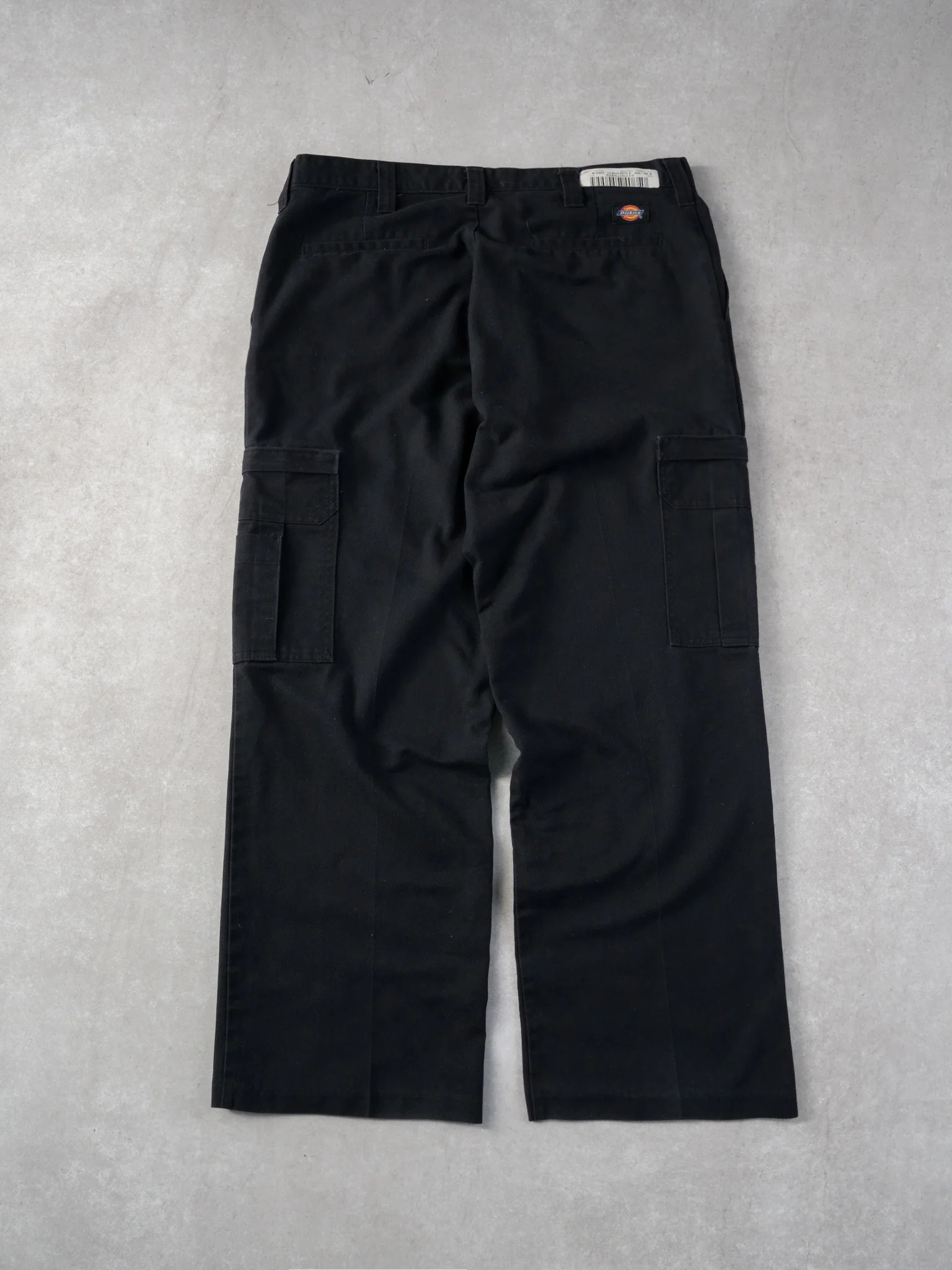 Vintage 90s Black Dickies Cargo Pants (36x30) - Image 2