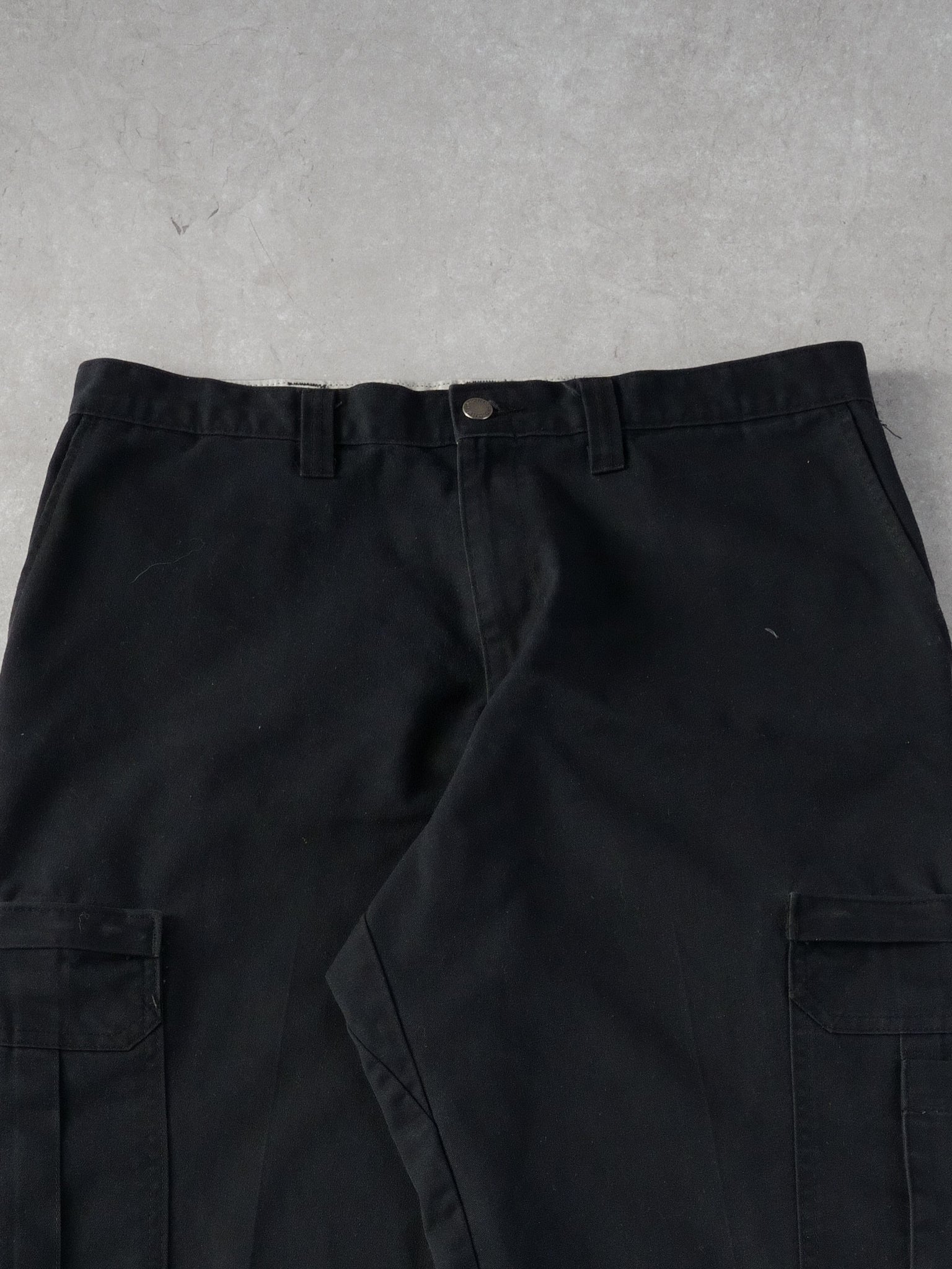 Vintage 90s Black Dickies Cargo Pants (36x30) - Image 4