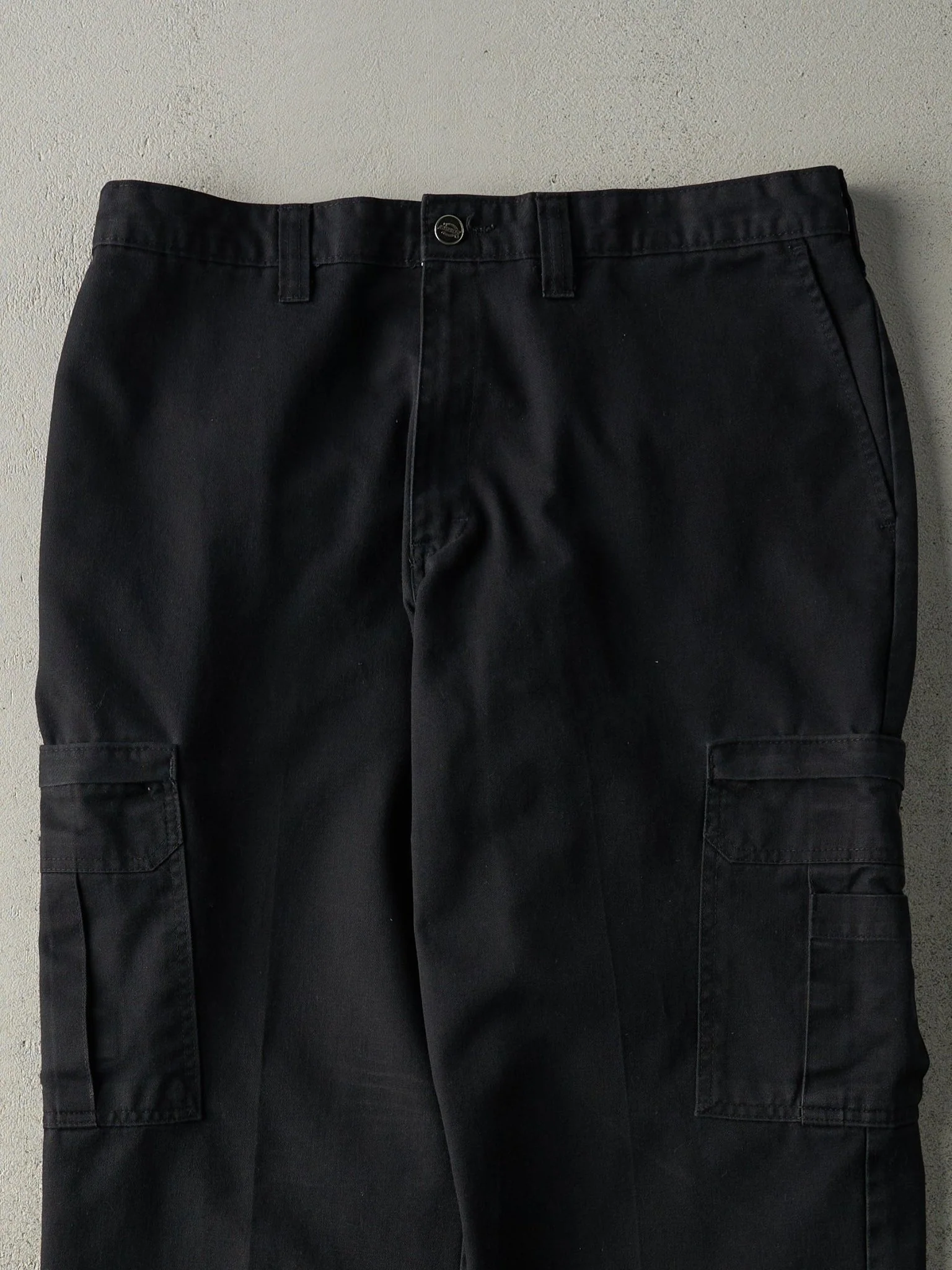 Vintage 90s Black Dickies Cargo Work Pants (35.5x29.5) - Image 3