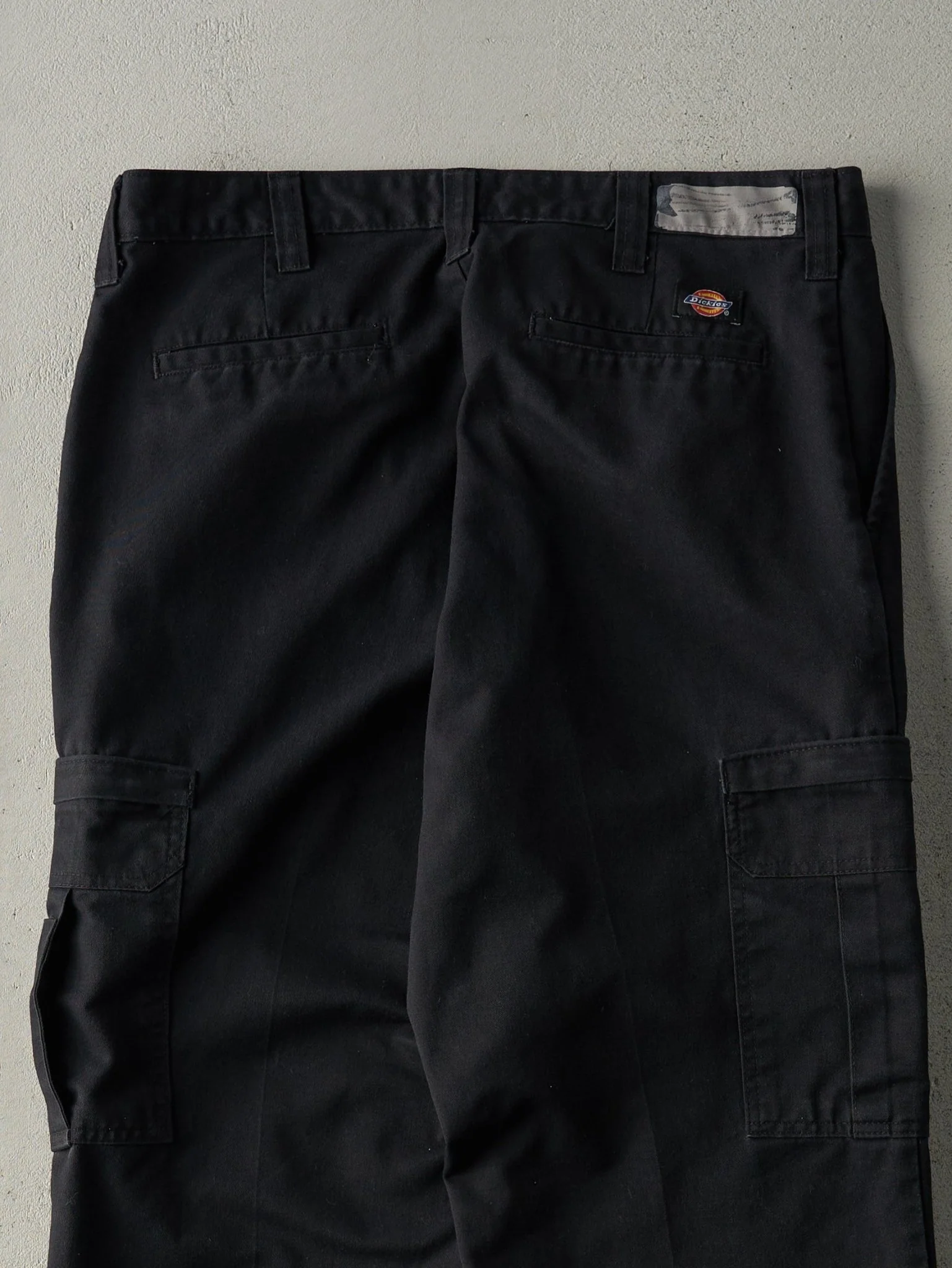 Vintage 90s Black Dickies Cargo Work Pants (35.5x29.5) - Image 4
