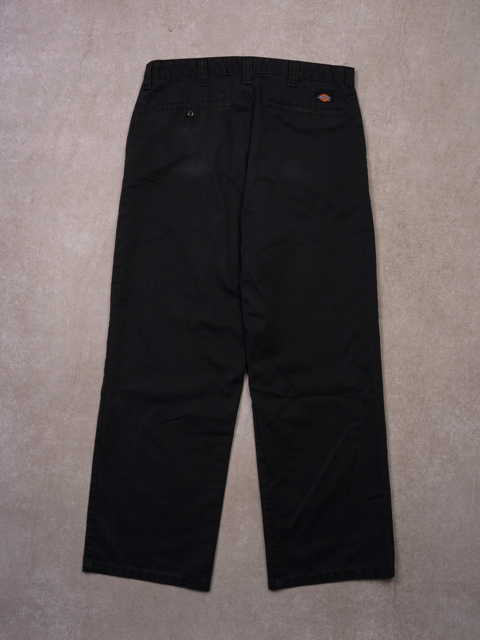 Vintage 90s Black Dickies Work Pants (30x30) - Image 2