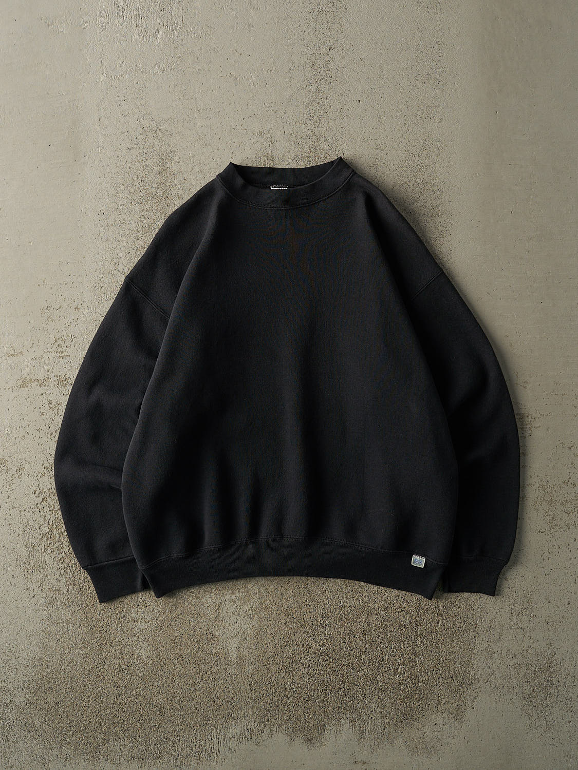 Vintage 90s Black Discus Athletic Blank Crewneck (L)