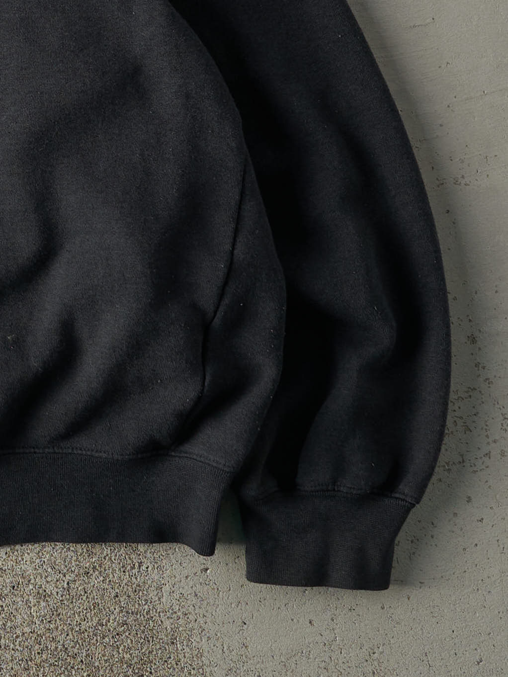 Vintage 90s Black Embroidered Wilson Crewneck (XL/XXL) - Image 3