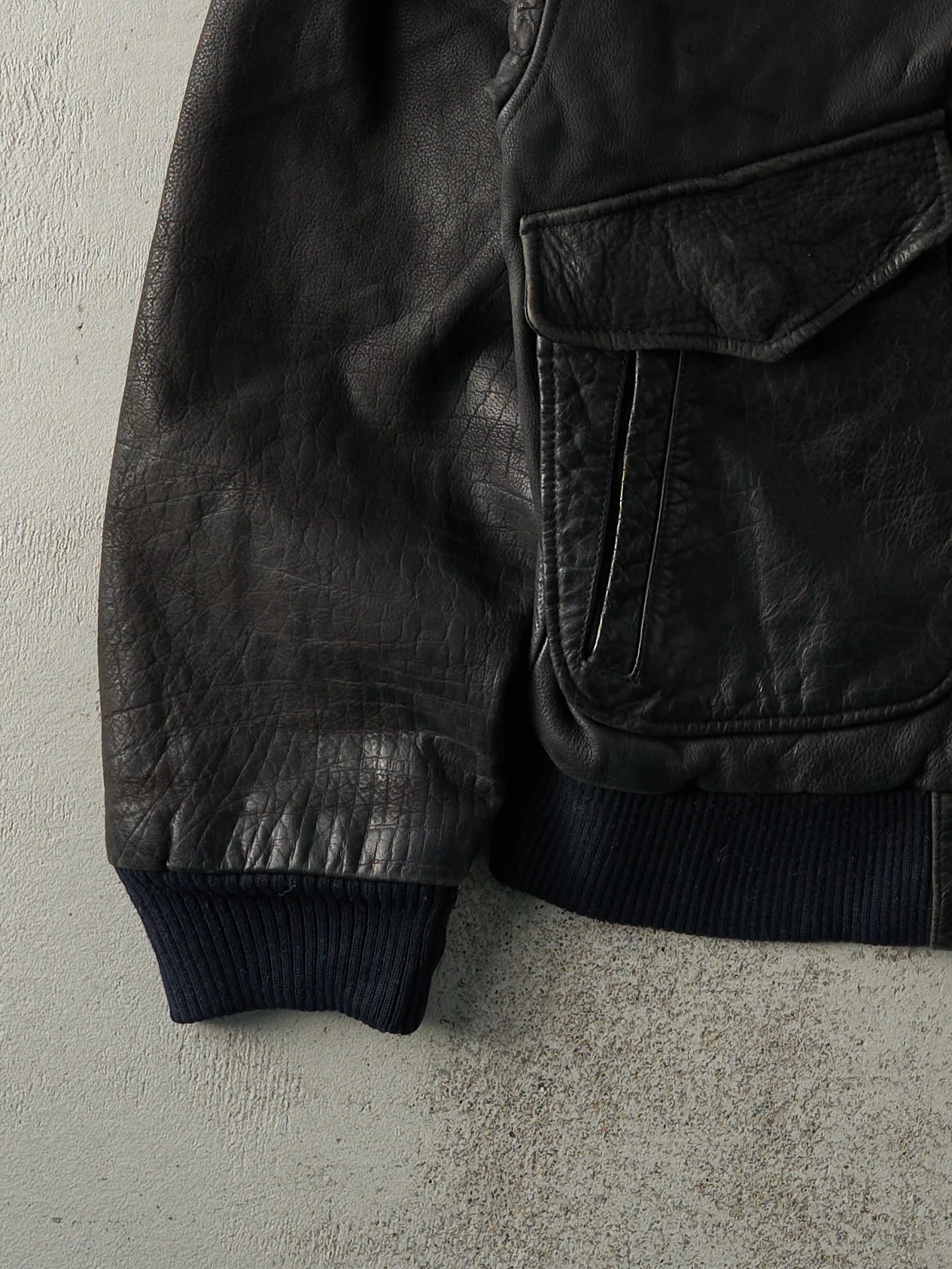 Vintage 90s Black Expressions Street Wise Soft Leather Jacket (M) - Image 4