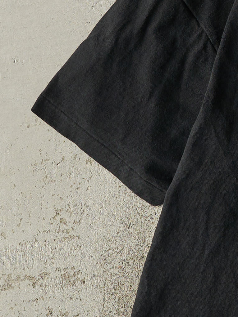 Vintage 90s Black Jose Cuervo Single Stitch Tee (L/XL) - Image 3