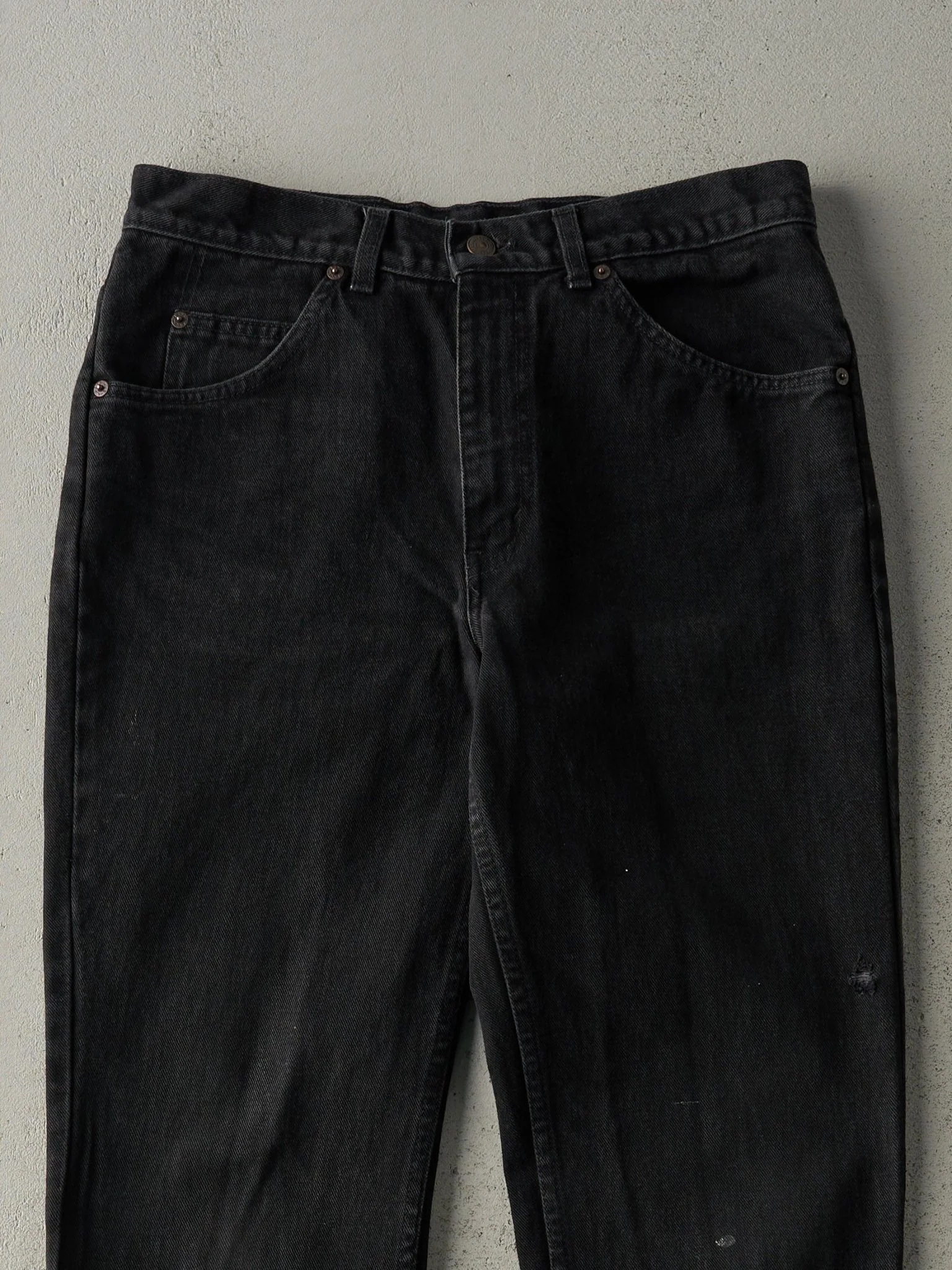 Vintage 90s Black Levi's Orange Tab Denim Pants (32x30) - Image 3