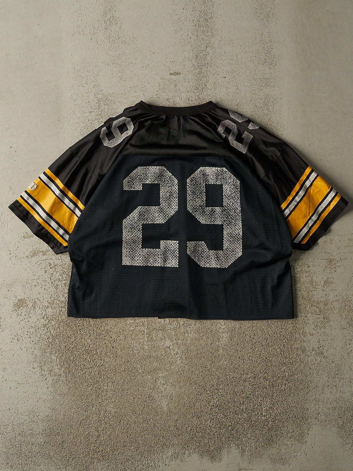 Vintage 90s Black Pittsburgh Steelers #29 Jersey (L) - Image 2